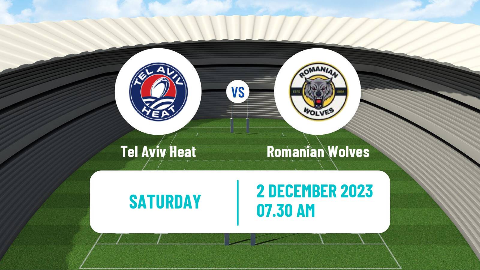 Rugby union Europe Super Cup Rugby Union Tel Aviv Heat - Romanian Wolves
