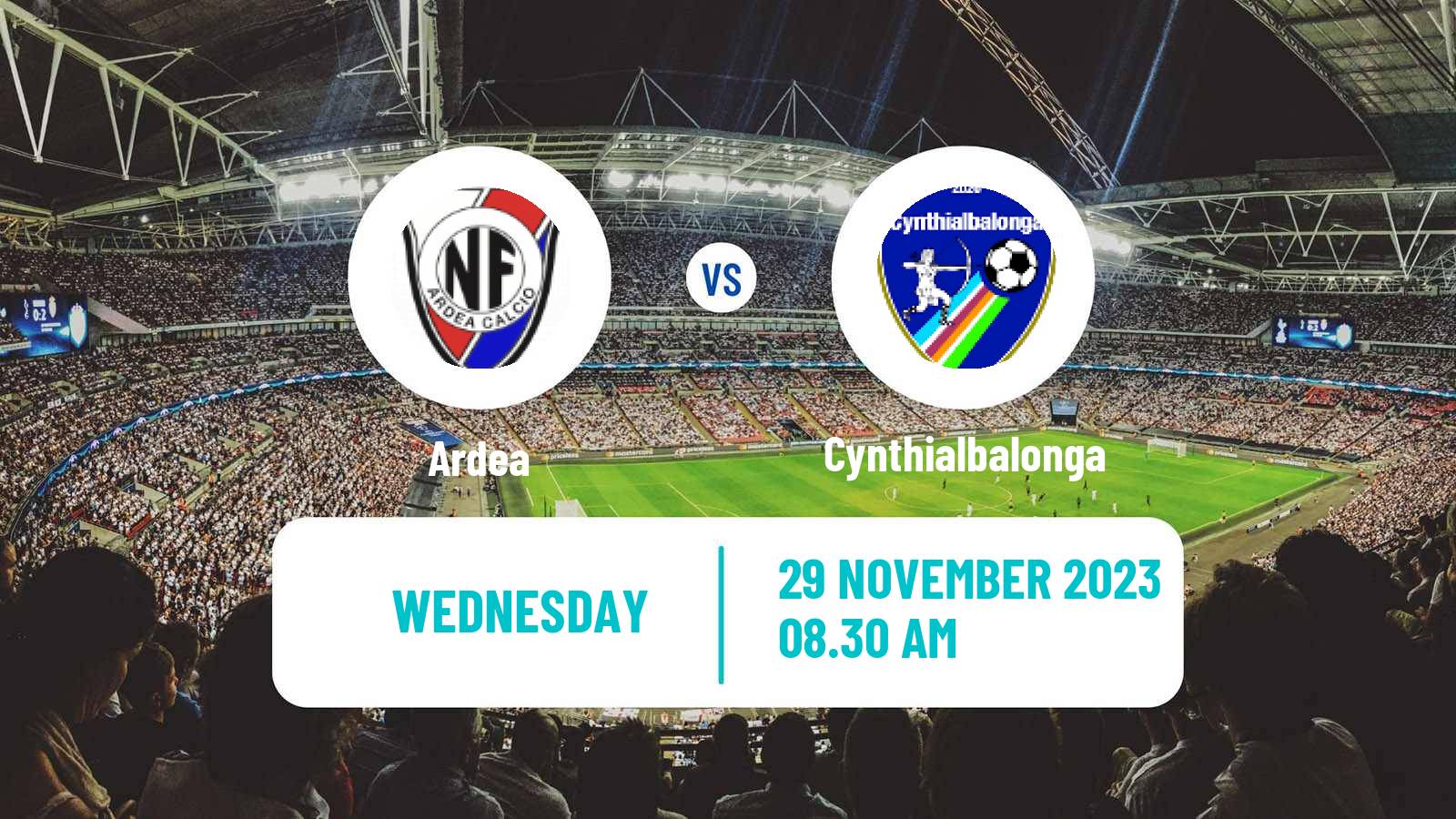 Soccer Coppa Italia Serie D Ardea - Cynthialbalonga