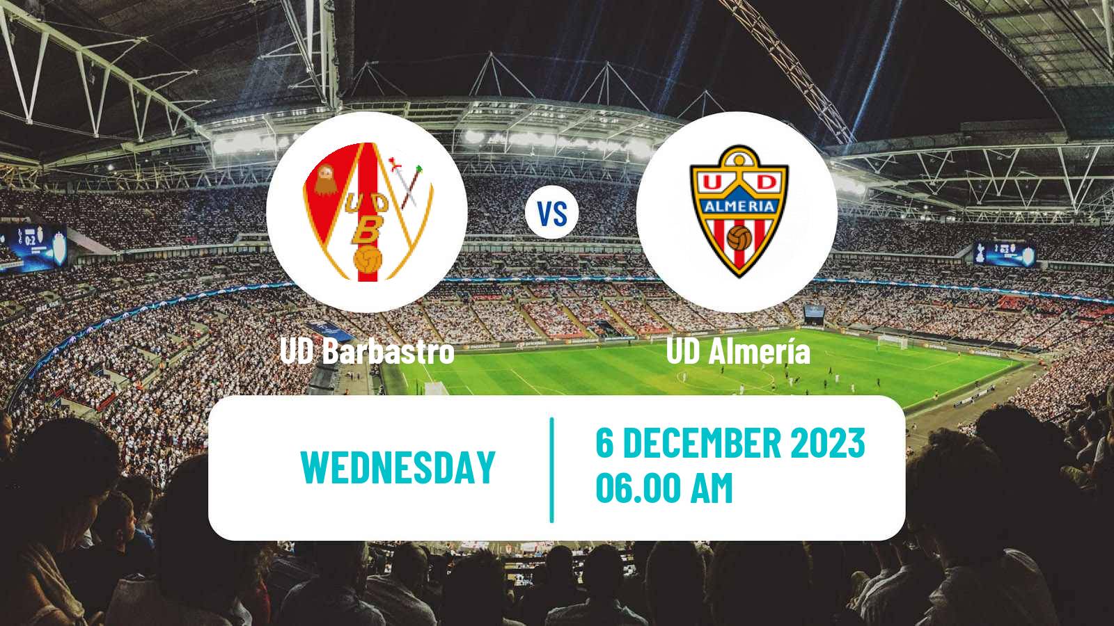 Soccer Spanish Copa del Rey Barbastro - Almería