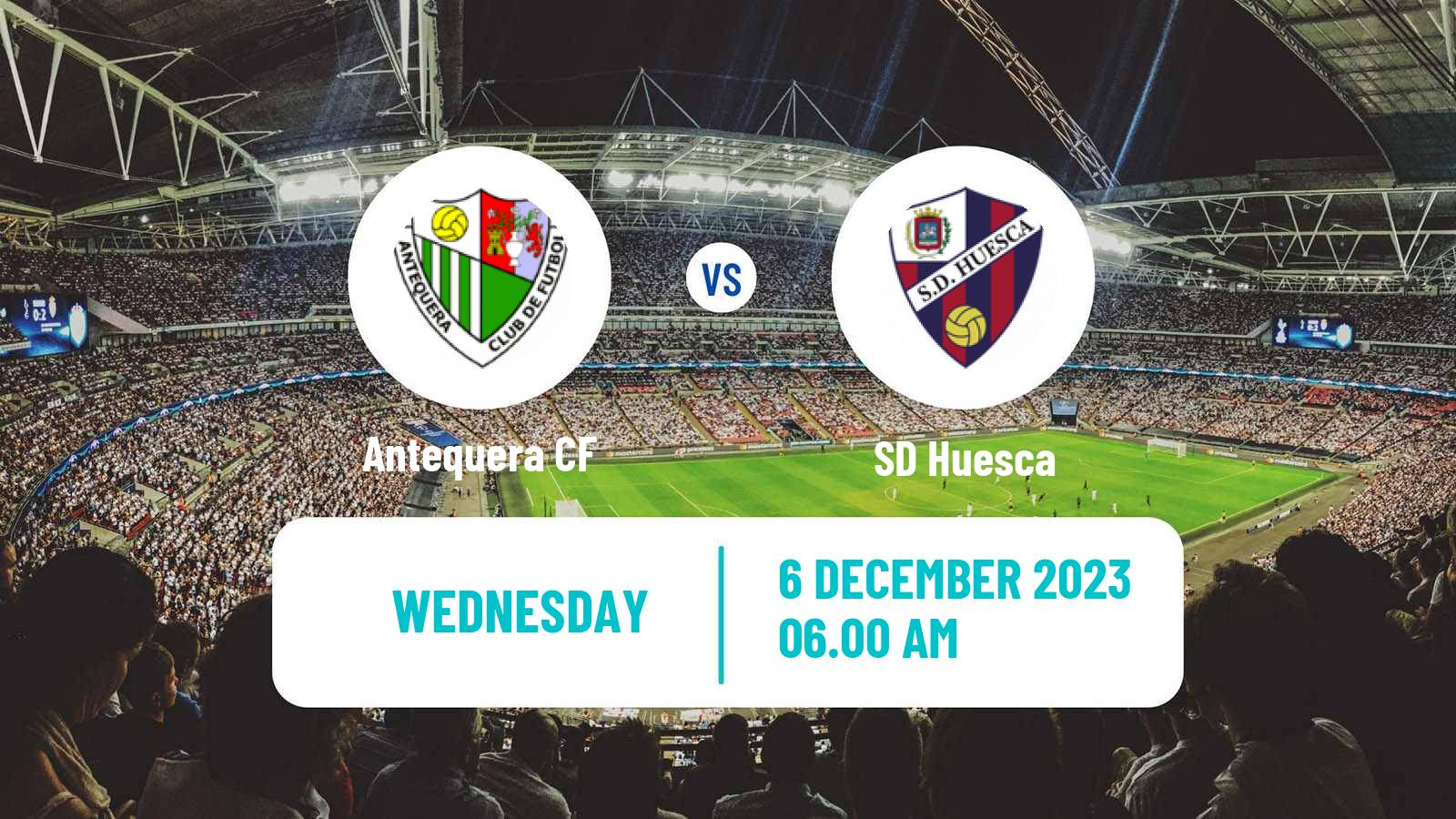 Soccer Spanish Copa del Rey Antequera - Huesca