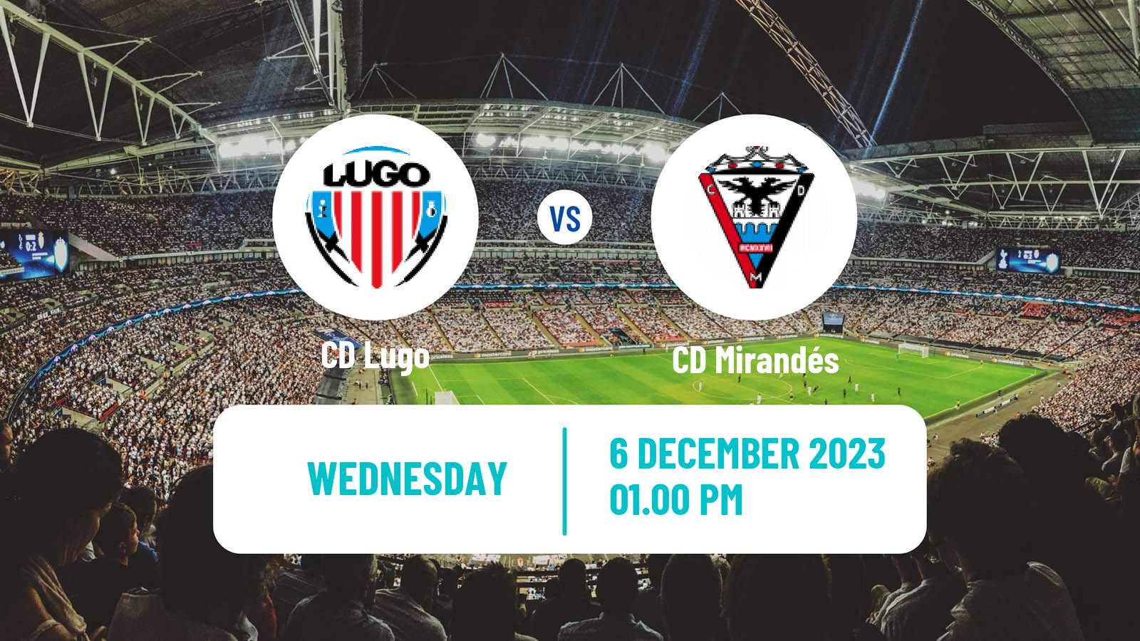 Soccer Spanish Copa del Rey Lugo - Mirandés