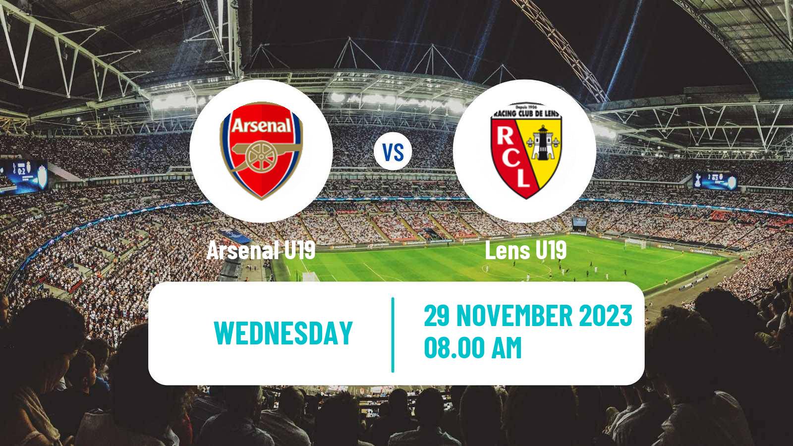 Soccer UEFA Youth League Arsenal U19 - Lens U19