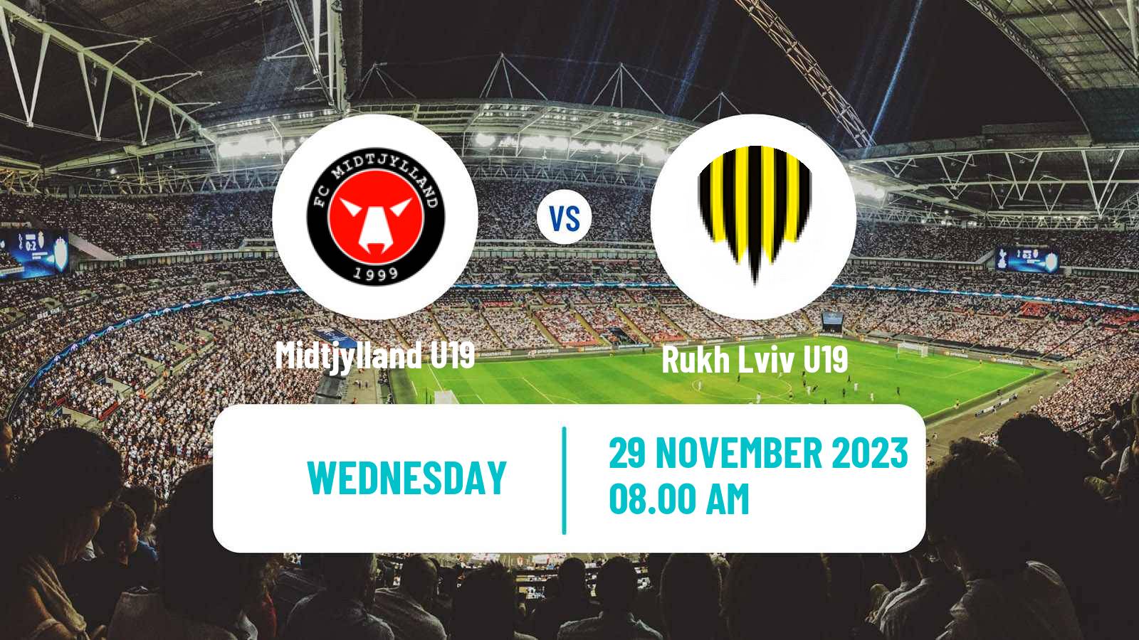 Soccer UEFA Youth League Midtjylland U19 - Rukh Lviv U19