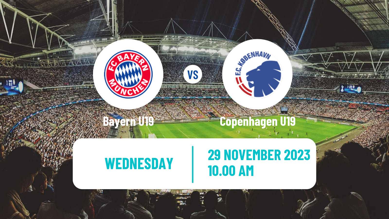 Soccer UEFA Youth League Bayern U19 - Copenhagen U19