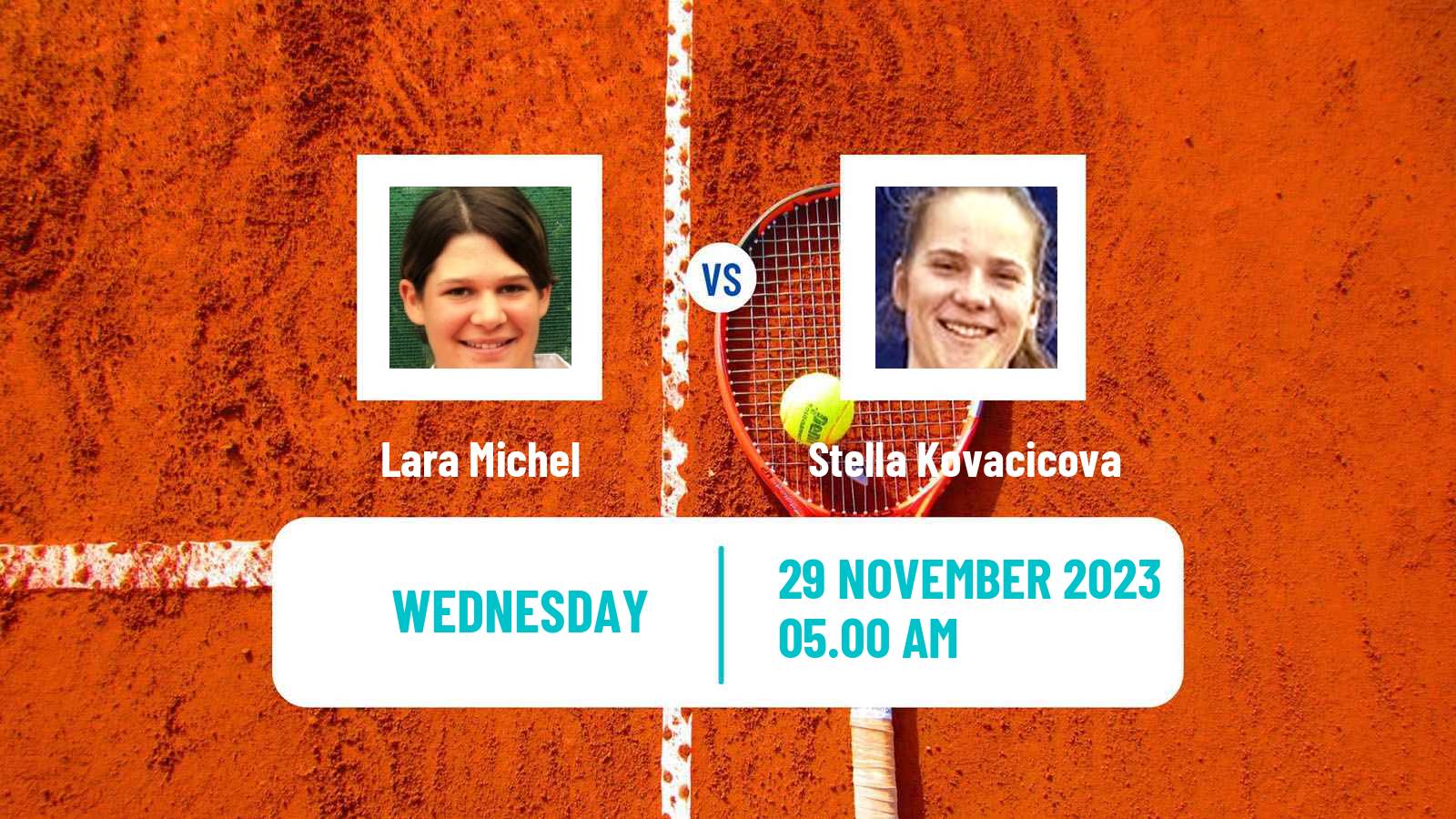 Tennis ITF W15 Heraklion 5 Women Lara Michel - Stella Kovacicova