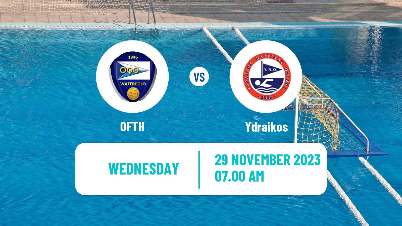 Water polo Greek A1 Water Polo OFTH - Ydraikos