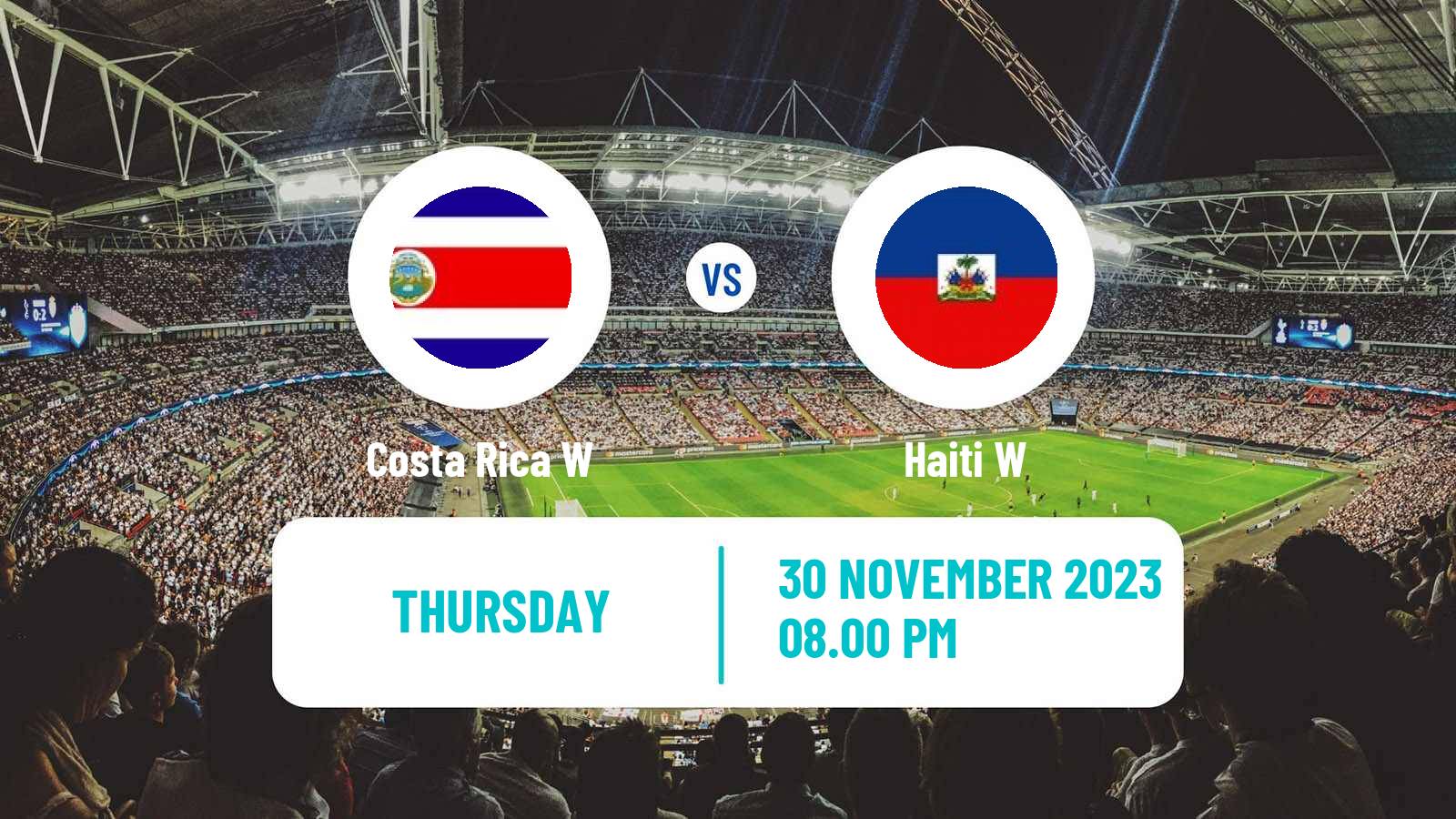 Soccer Gold Cup Women Costa Rica W - Haiti W