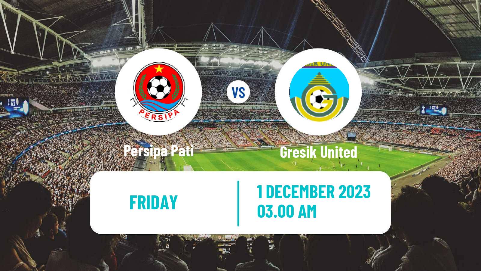 Soccer Indonesian Liga 2 Persipa Pati - Gresik United