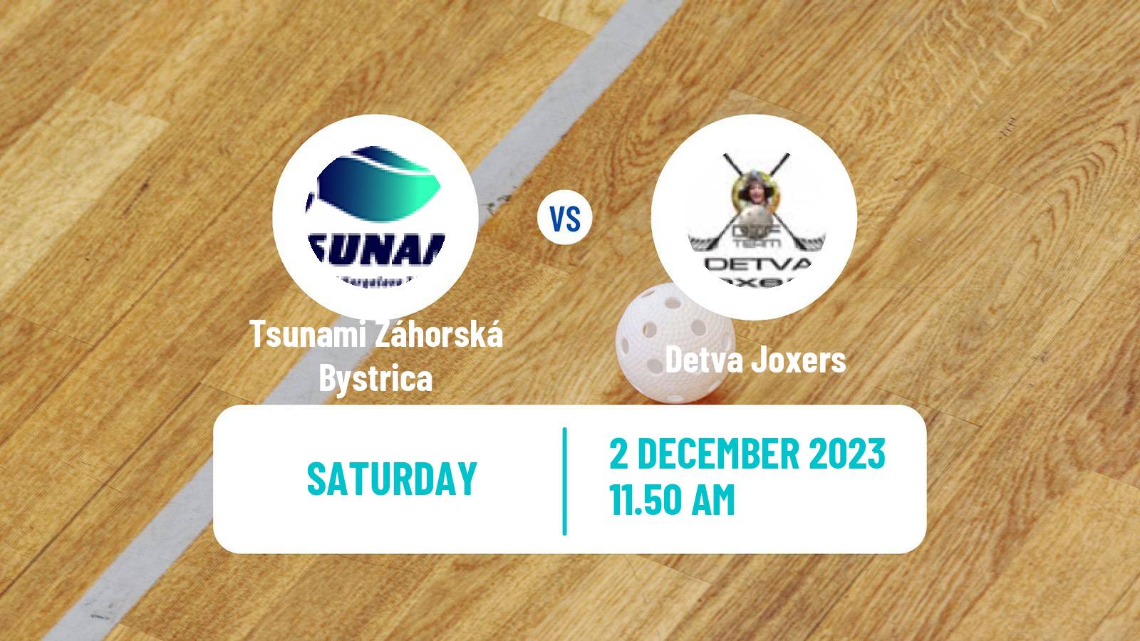 Floorball Slovak Extraliga Floorball Tsunami Záhorská Bystrica - Detva Joxers