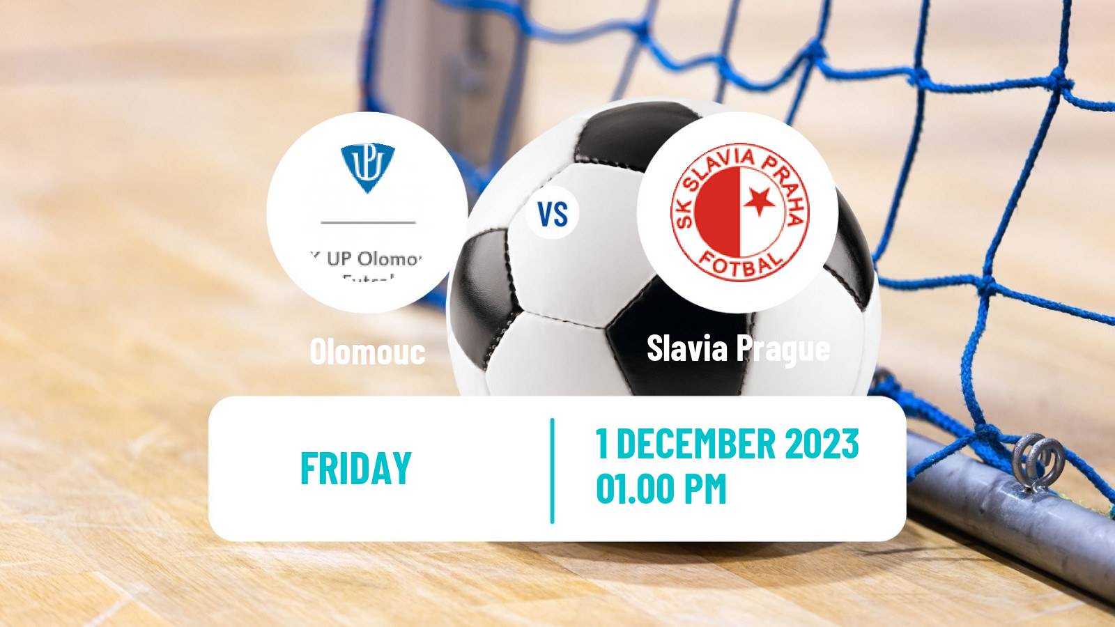 Futsal Czech 1 Futsal Liga Olomouc - Slavia Prague