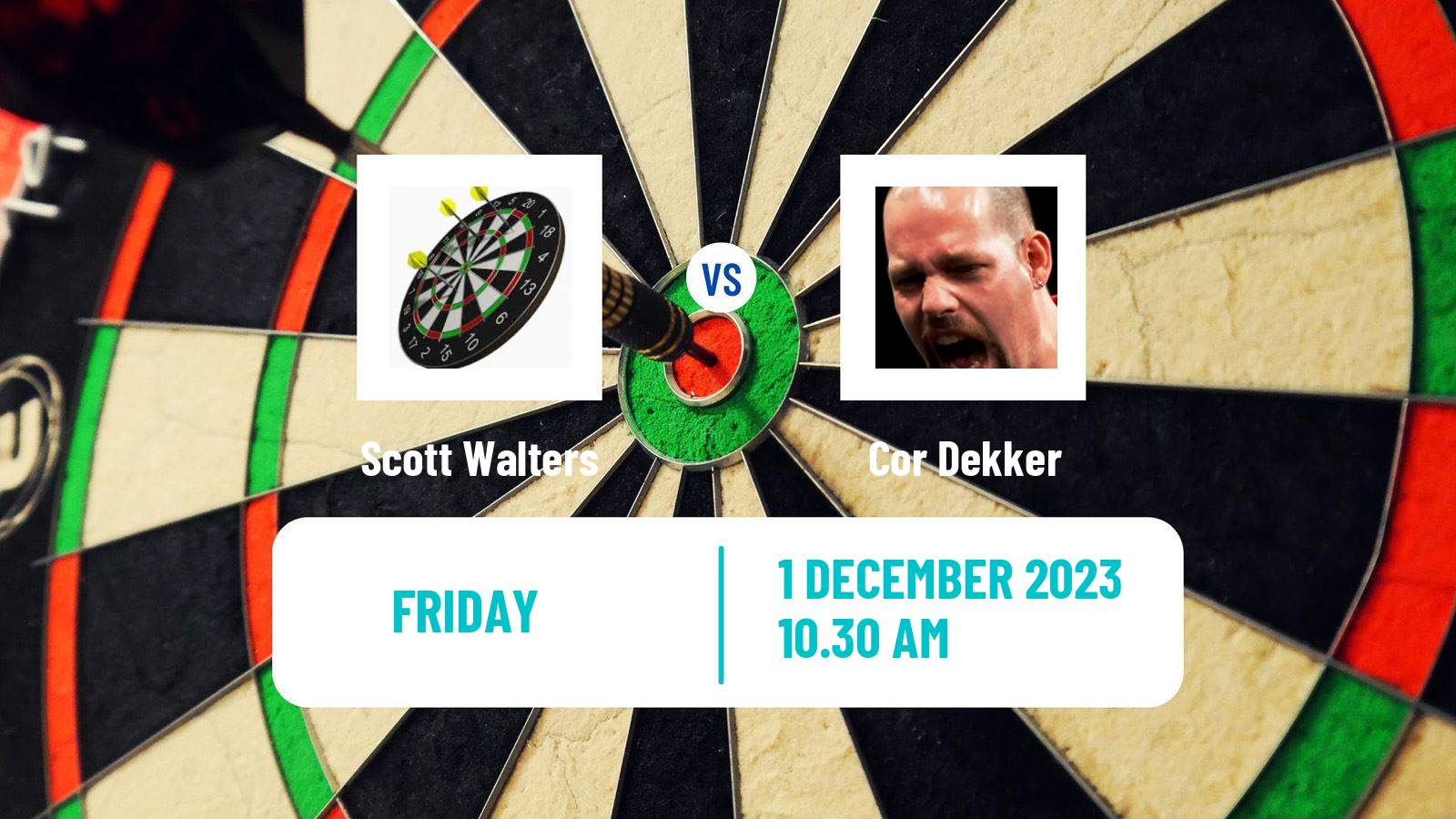 Darts Modus Super Series Scott Walters - Cor Dekker