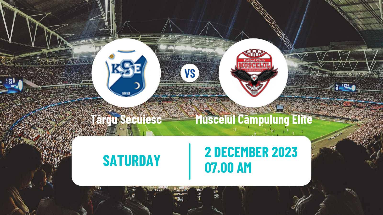Football Romanian Liga 3 - Seria 5 Târgu Secuiesc - Muscelul Câmpulung Elite