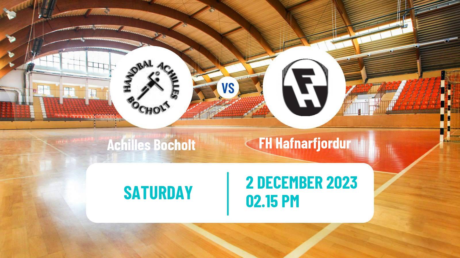 Handball EHF European Cup Achilles Bocholt - FH Hafnarfjordur
