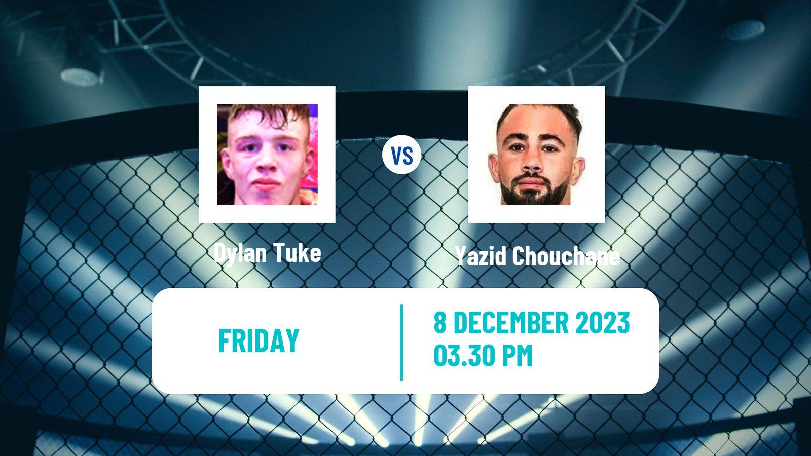 MMA Lightweight Pfl Men Dylan Tuke - Yazid Chouchane