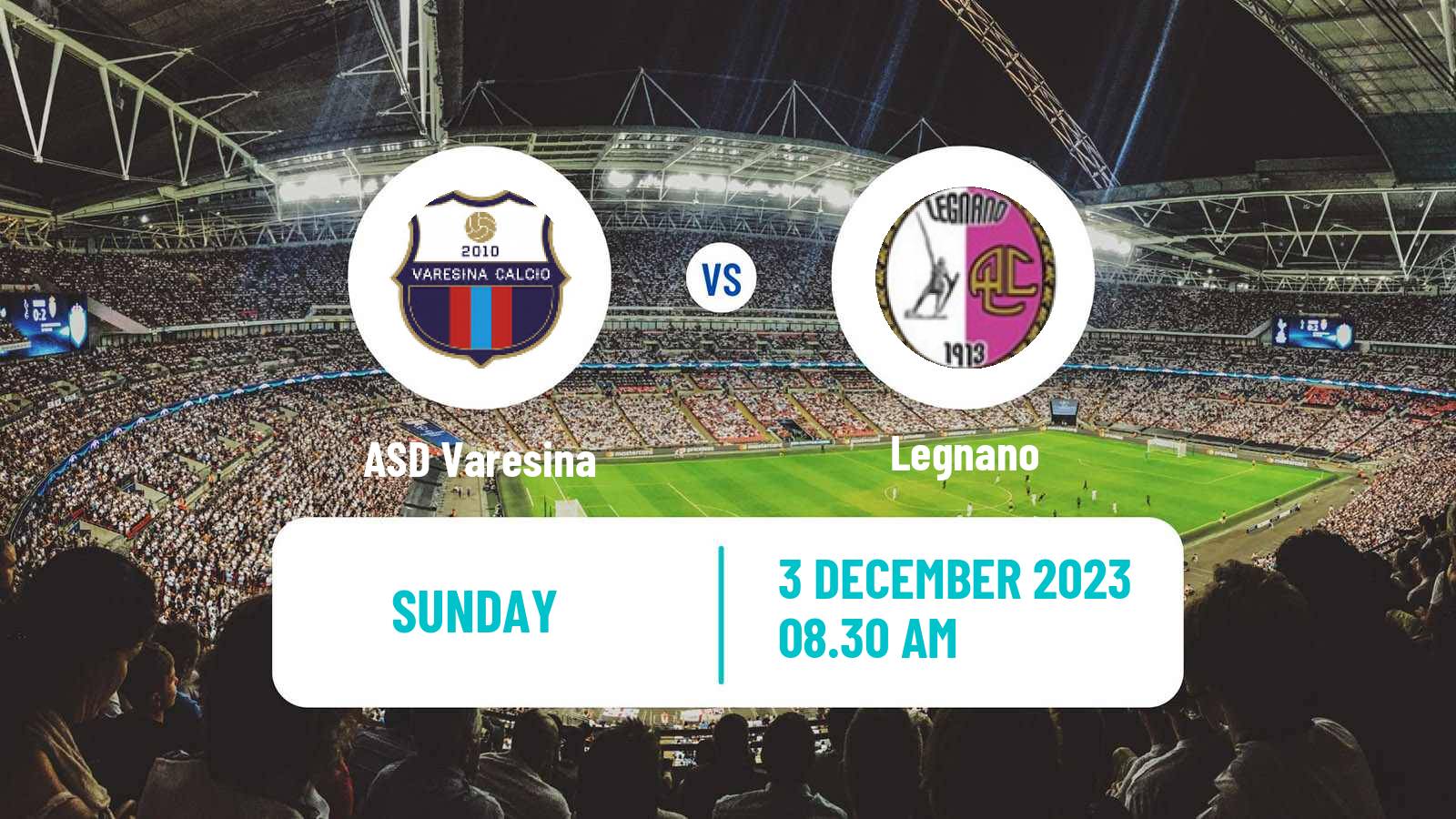 Soccer Italian Serie D - Group B Varesina - Legnano