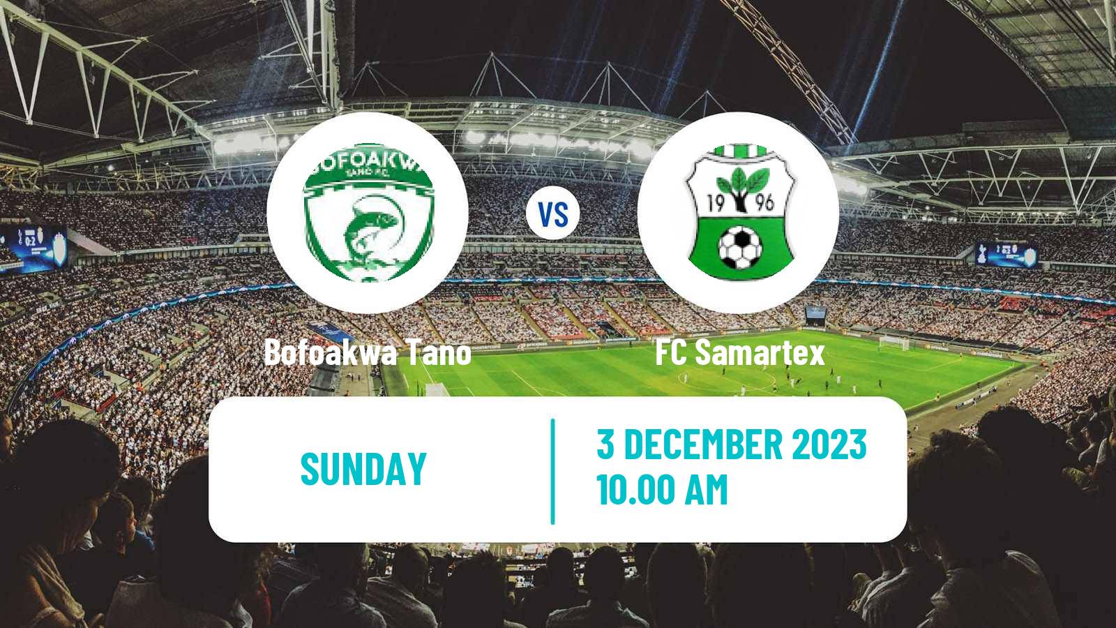 Soccer Ghanaian Premier League Bofoakwa Tano - Samartex