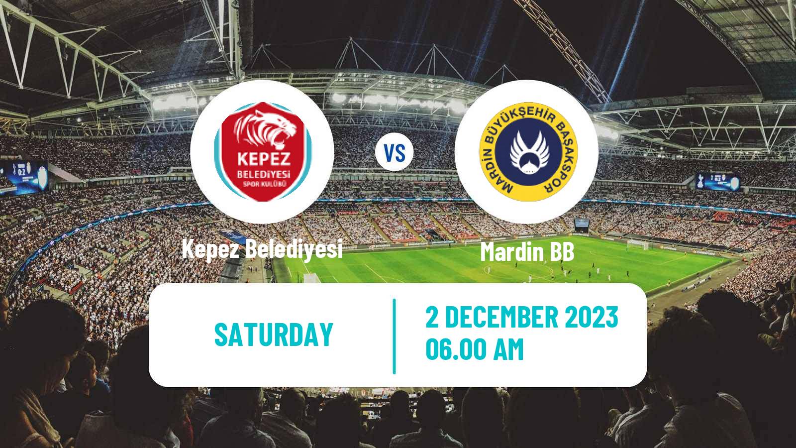 Soccer Turkish 3 Lig Group 1 Kepez Belediyesi - Mardin 1969