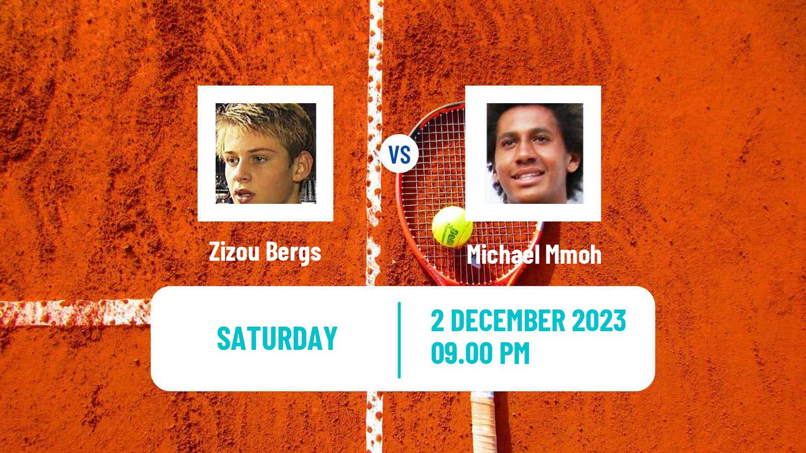 Tennis Yokkaichi Challenger Men Zizou Bergs - Michael Mmoh