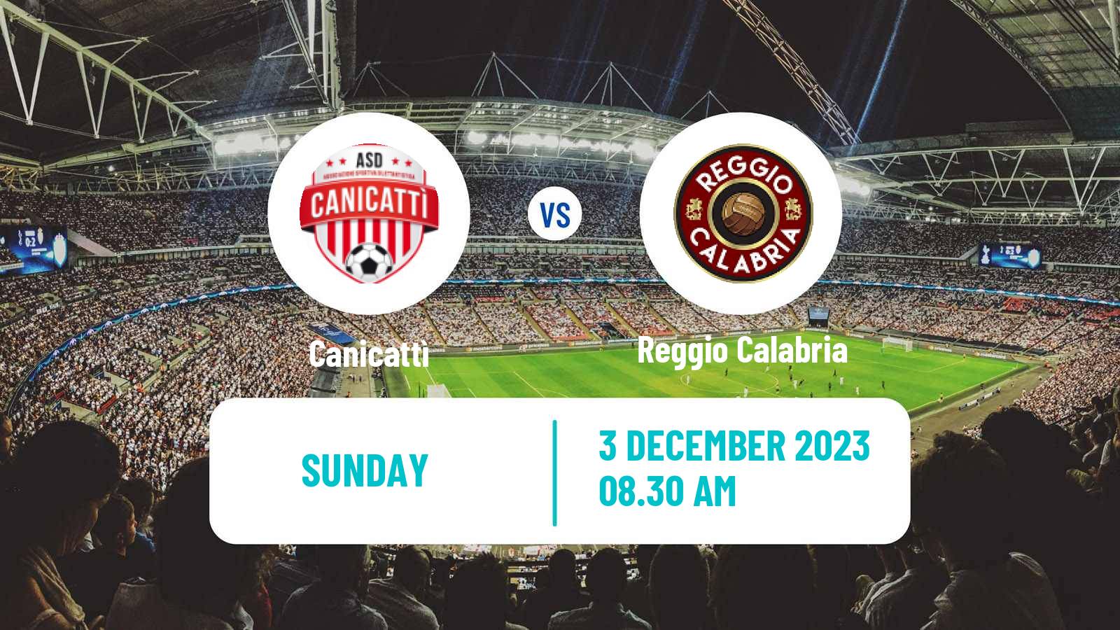 Soccer Italian Serie D - Group I Canicattì - Reggina