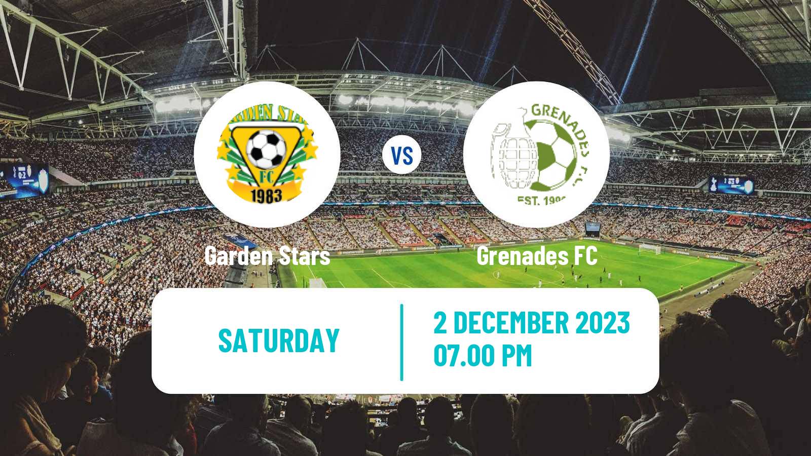 Soccer Antigua and Barbuda FA Premier League Garden Stars - Grenades