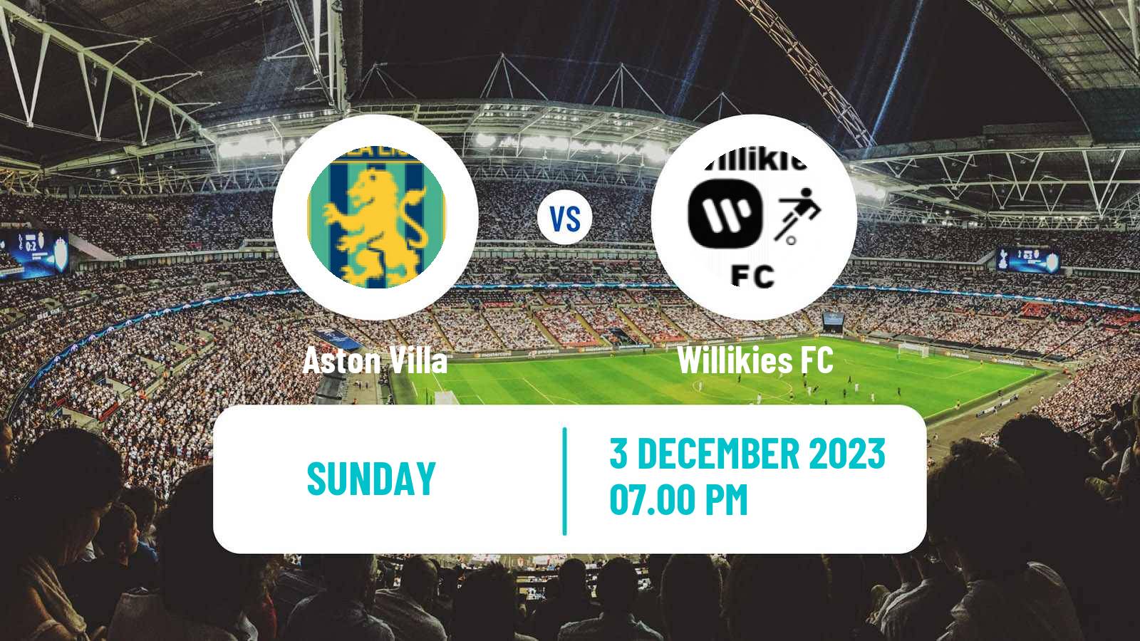 Soccer Antigua and Barbuda FA Premier League Aston Villa - Willikies