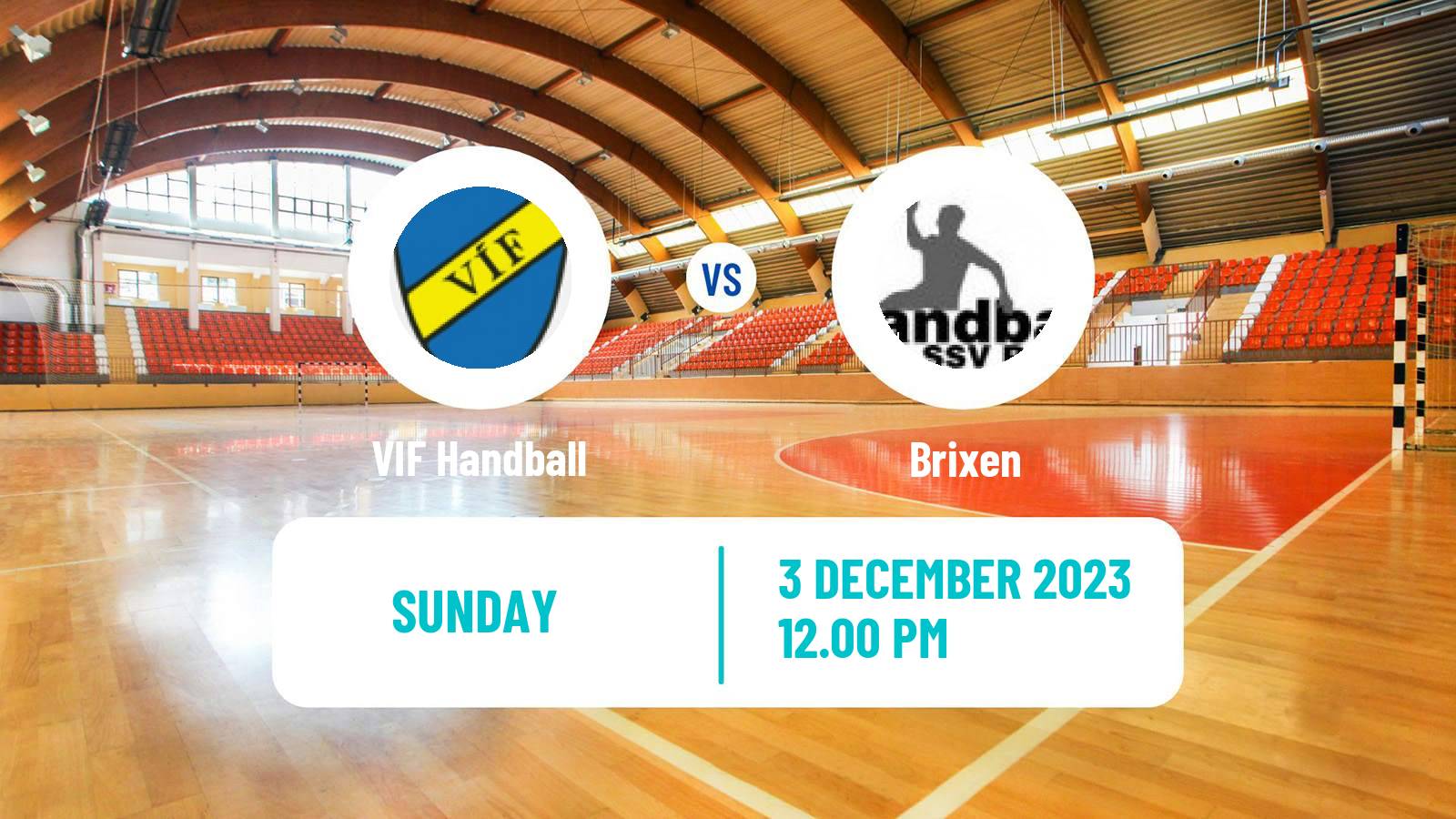 Handball EHF European Cup VIF - Brixen