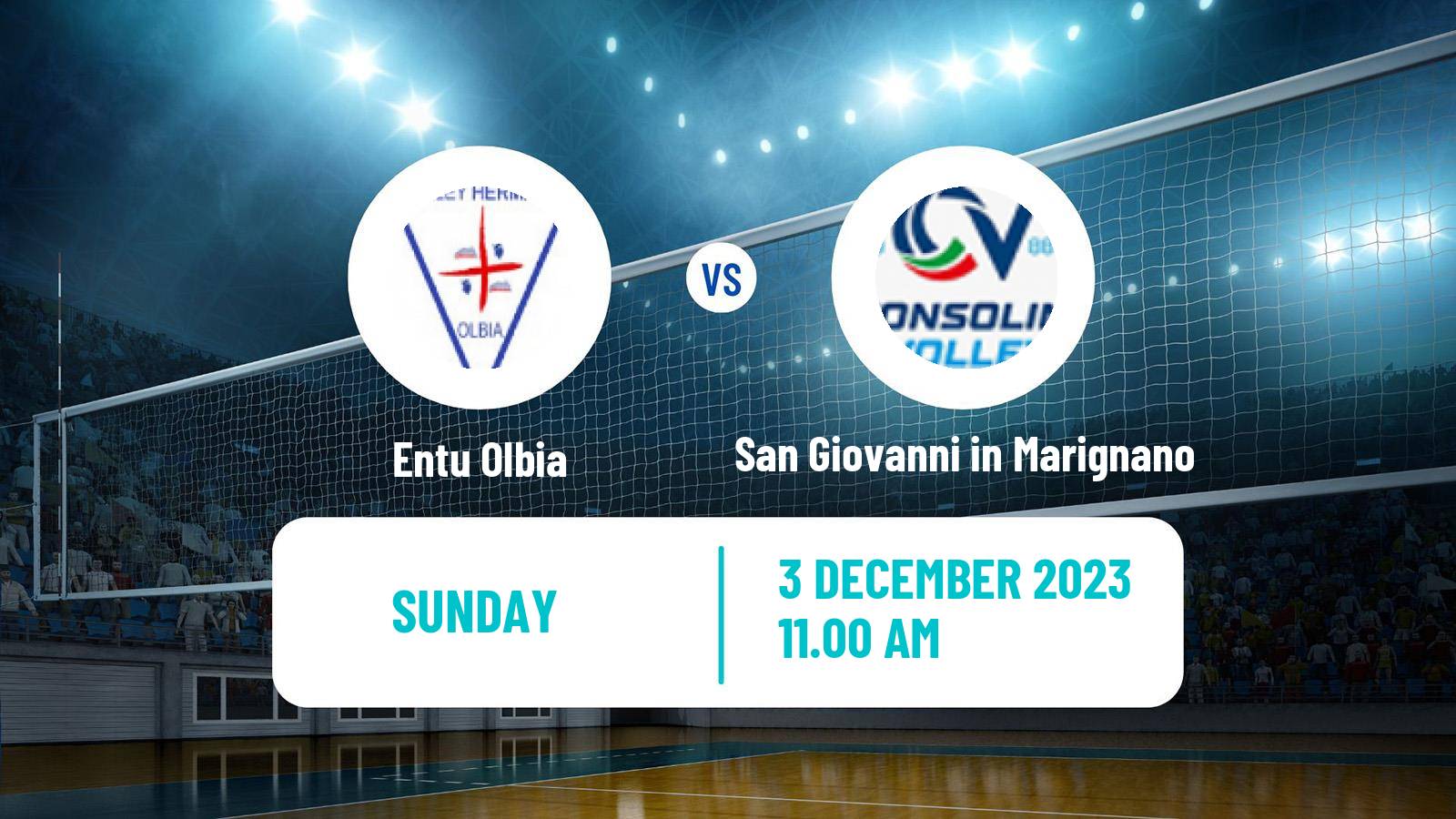 Volleyball Italian Serie A2 Volleyball Women Olbia - San Giovanni in Marignano
