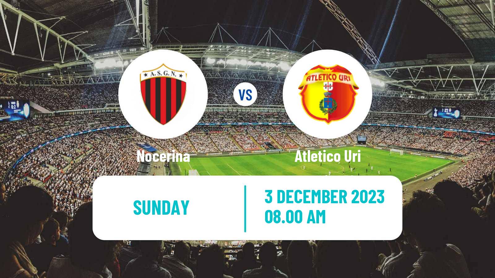 Soccer Italian Serie D - Group G Nocerina - Atletico Uri