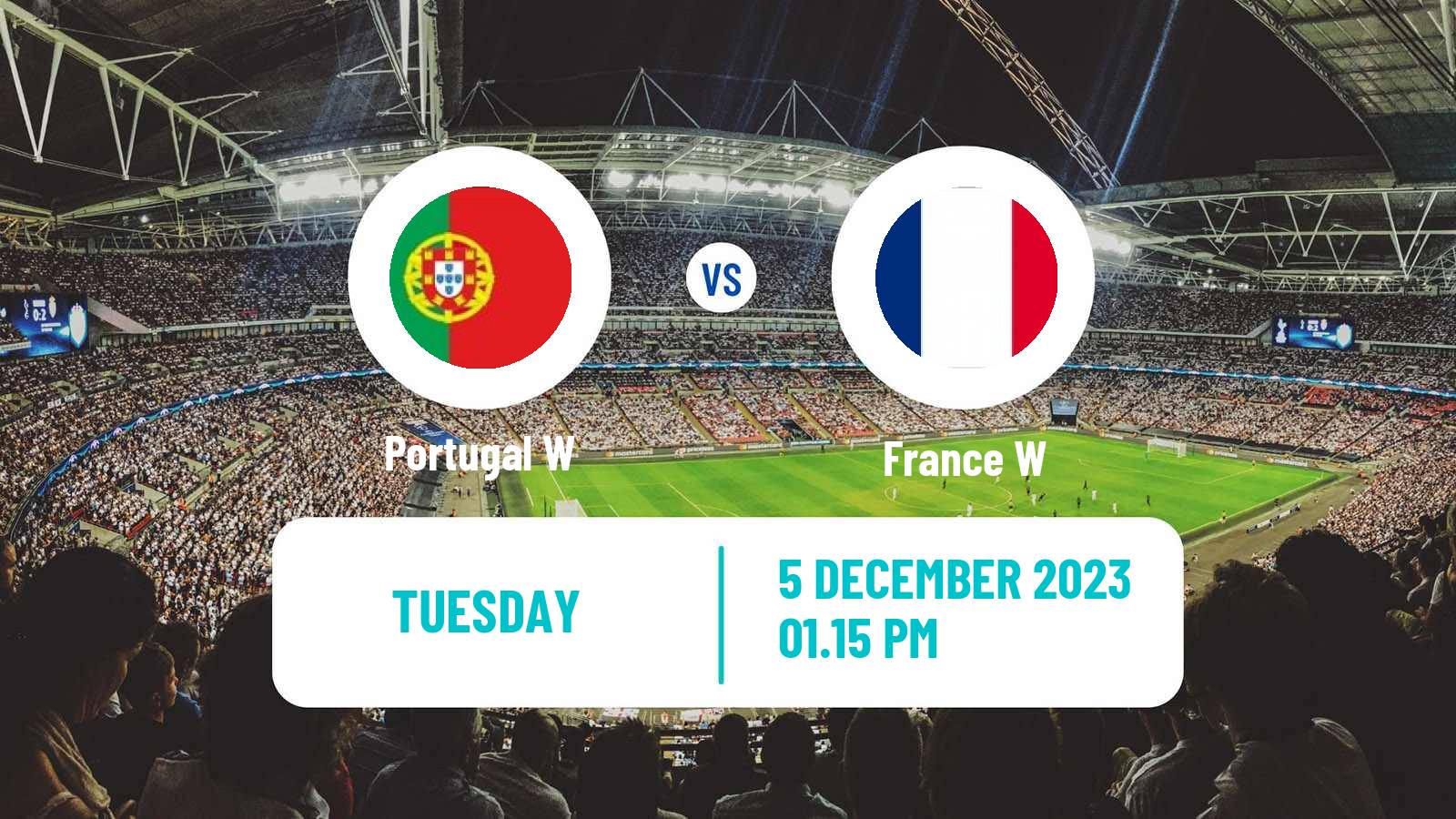 Soccer UEFA Nations League Women Portugal W - France W