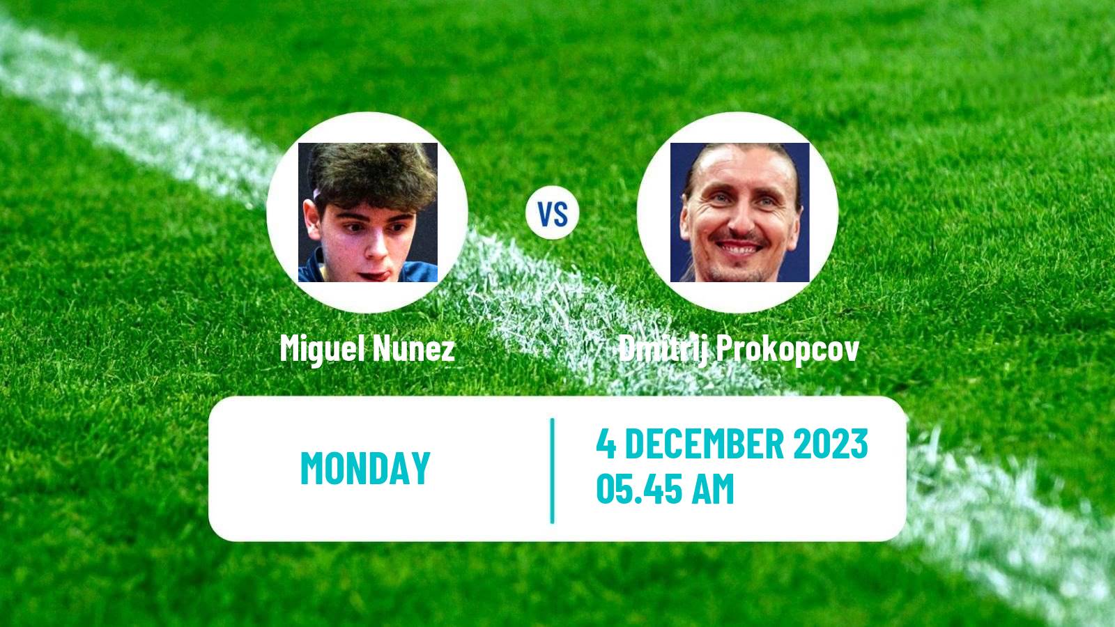 Table tennis Tt Star Series Men Miguel Nunez - Dmitrij Prokopcov