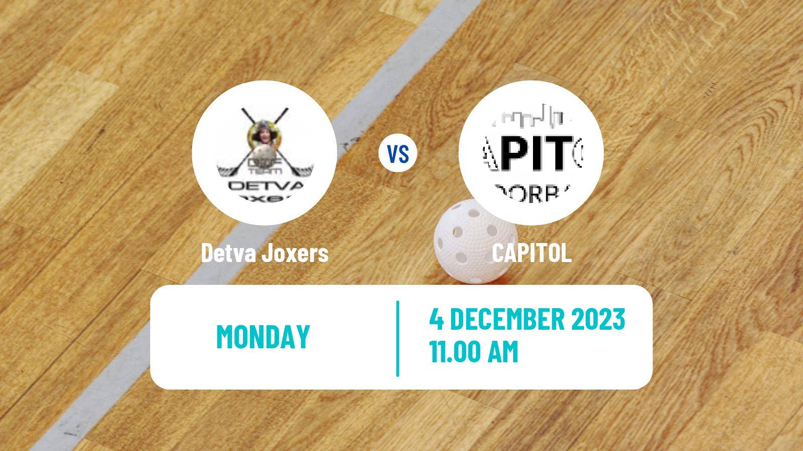 Floorball Slovak Extraliga Floorball Detva Joxers - CAPITOL