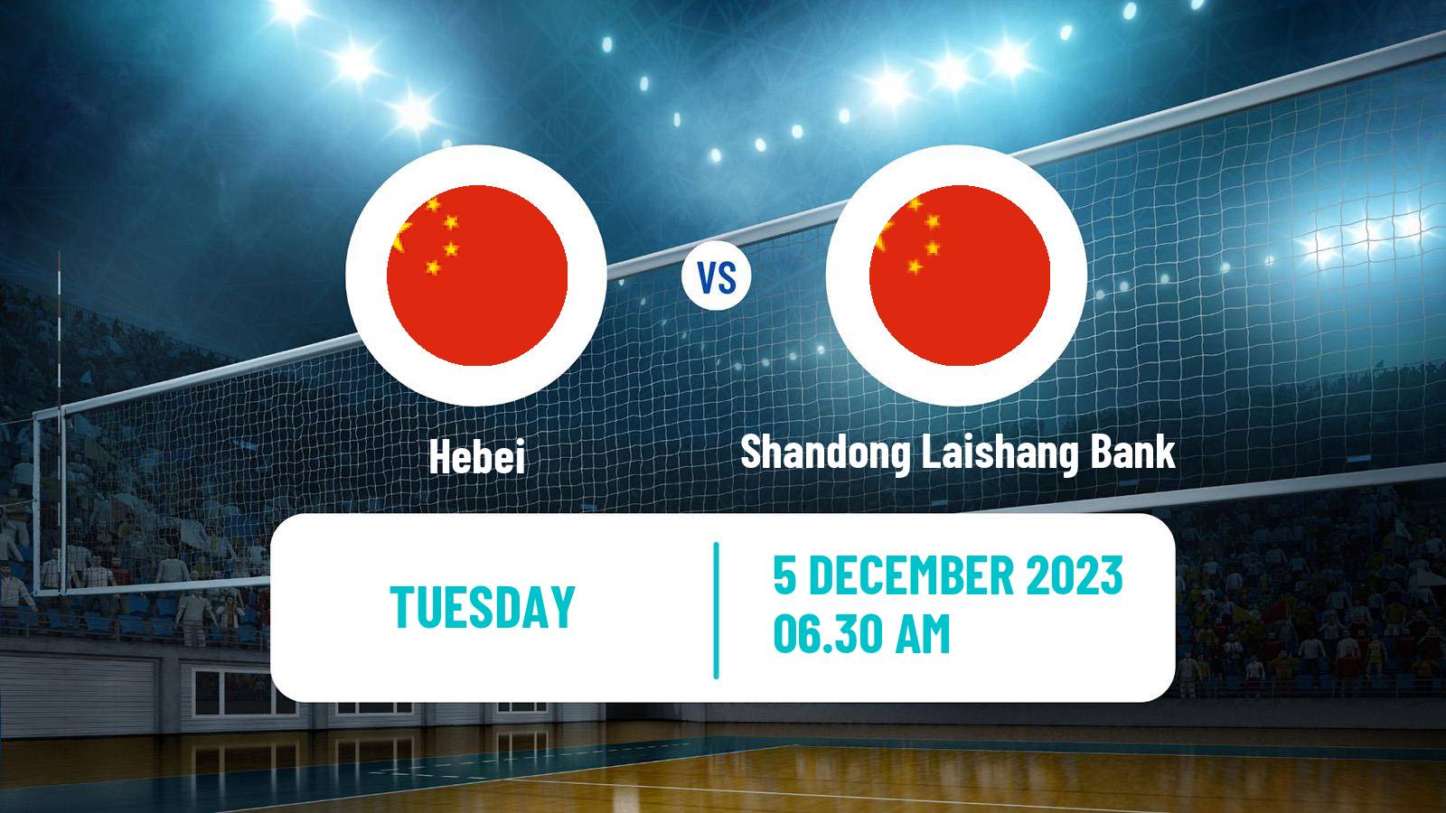 Volleyball Chinese CVL Women Hebei - Shandong Laishang Bank