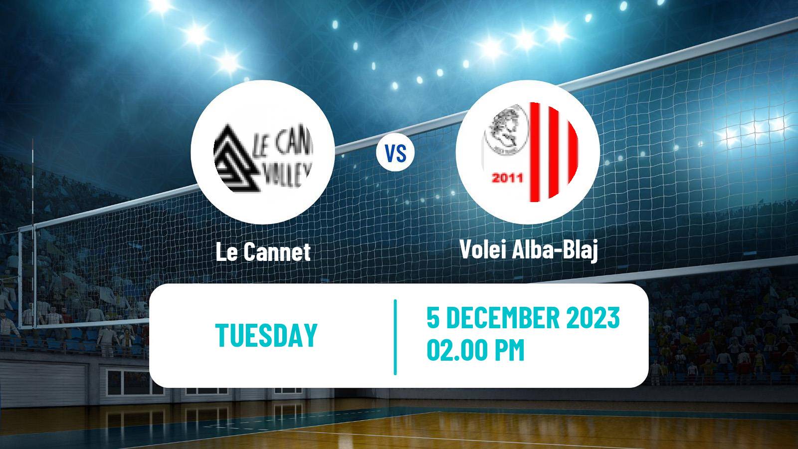 Volleyball CEV Champions League Women Le Cannet - Volei Alba-Blaj