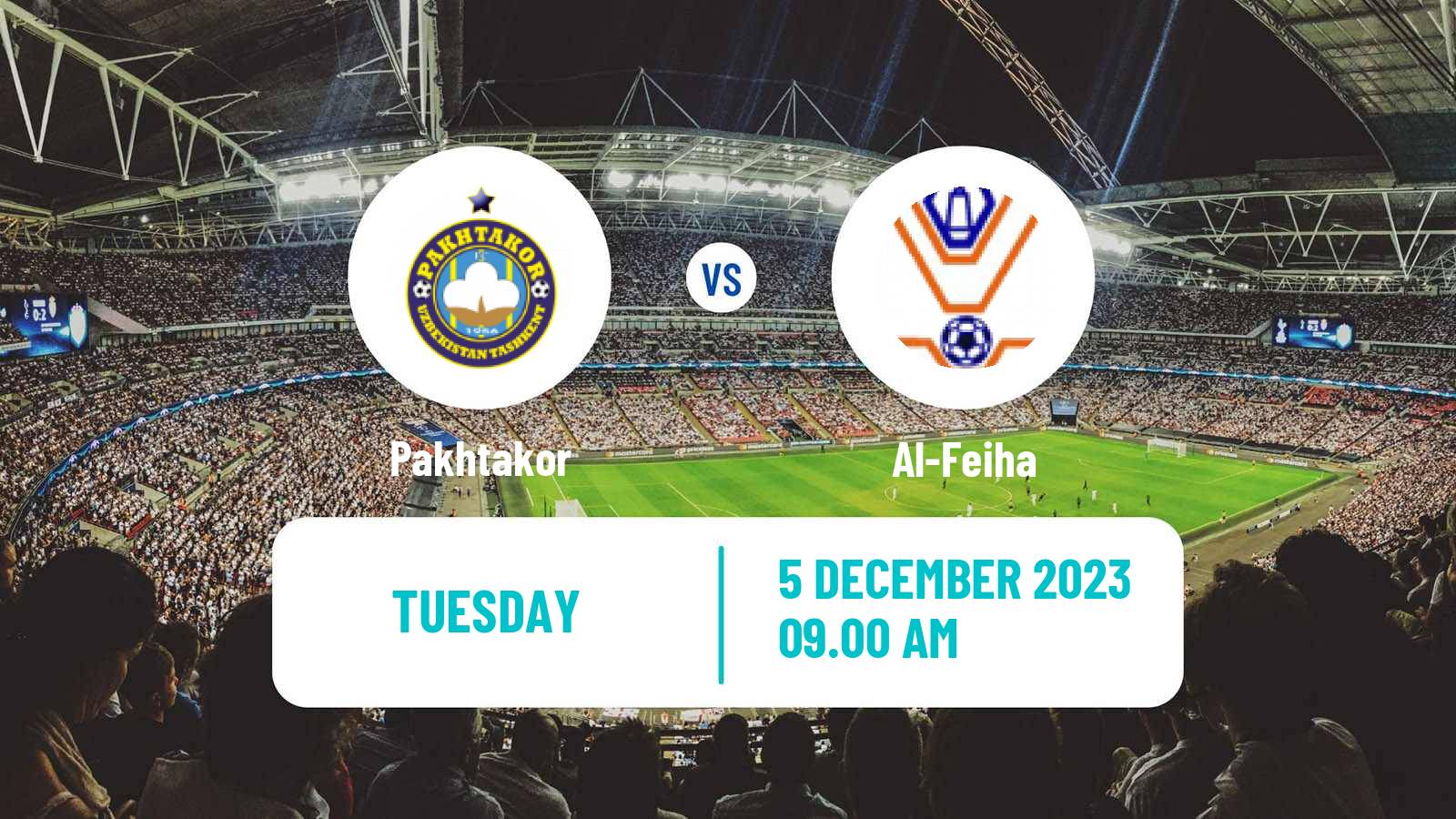 Football AFC Champions League Pakhtakor - Al-Feiha