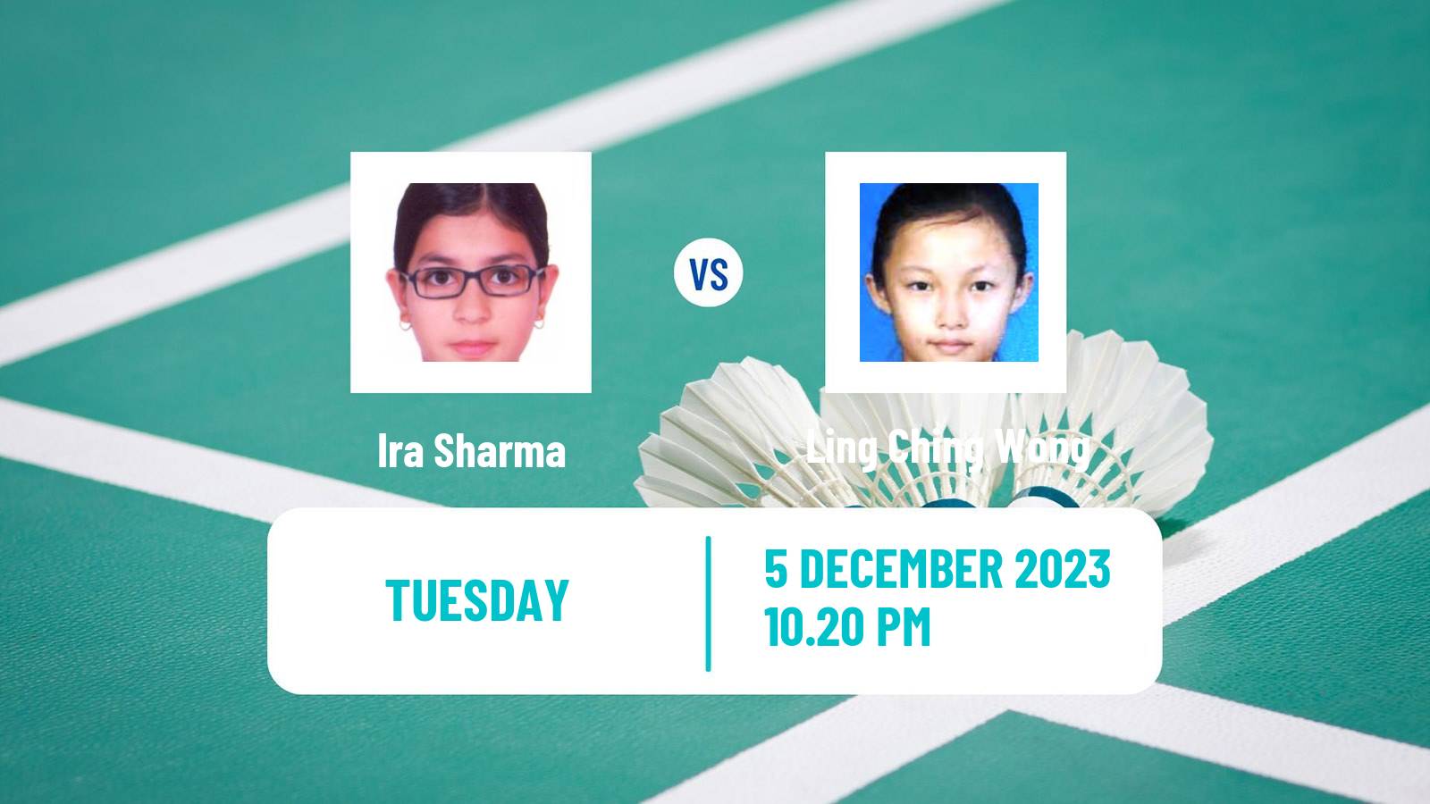 Badminton BWF World Tour Guwahati Masters Women Ira Sharma - Ling Ching Wong