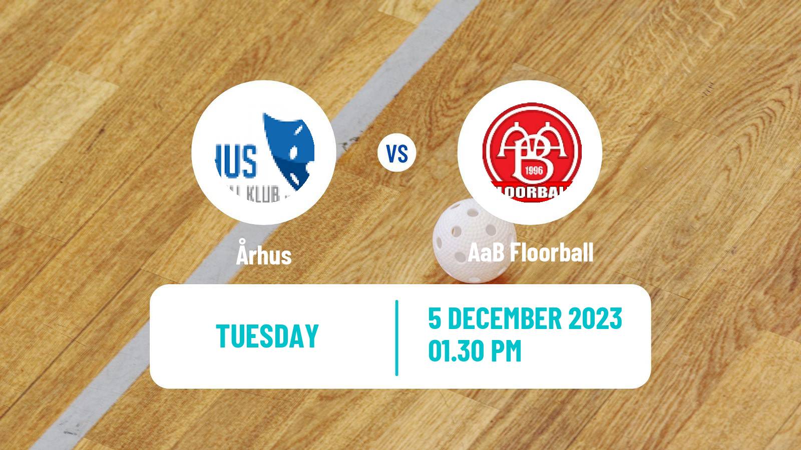 Floorball Danish Unihoc Ligaen Århus - AaB Floorball