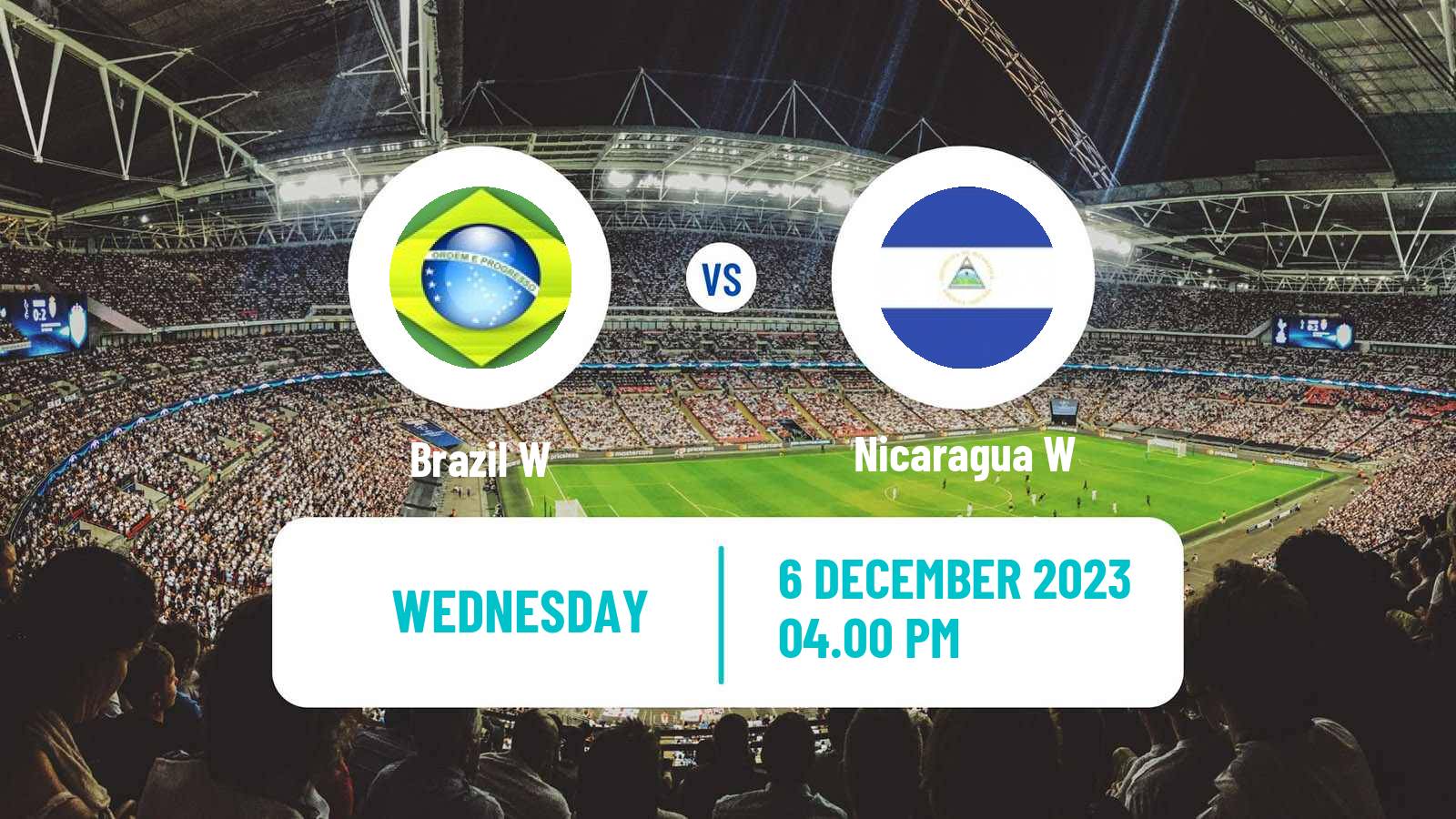 Soccer Friendly International Women Brazil W - Nicaragua W