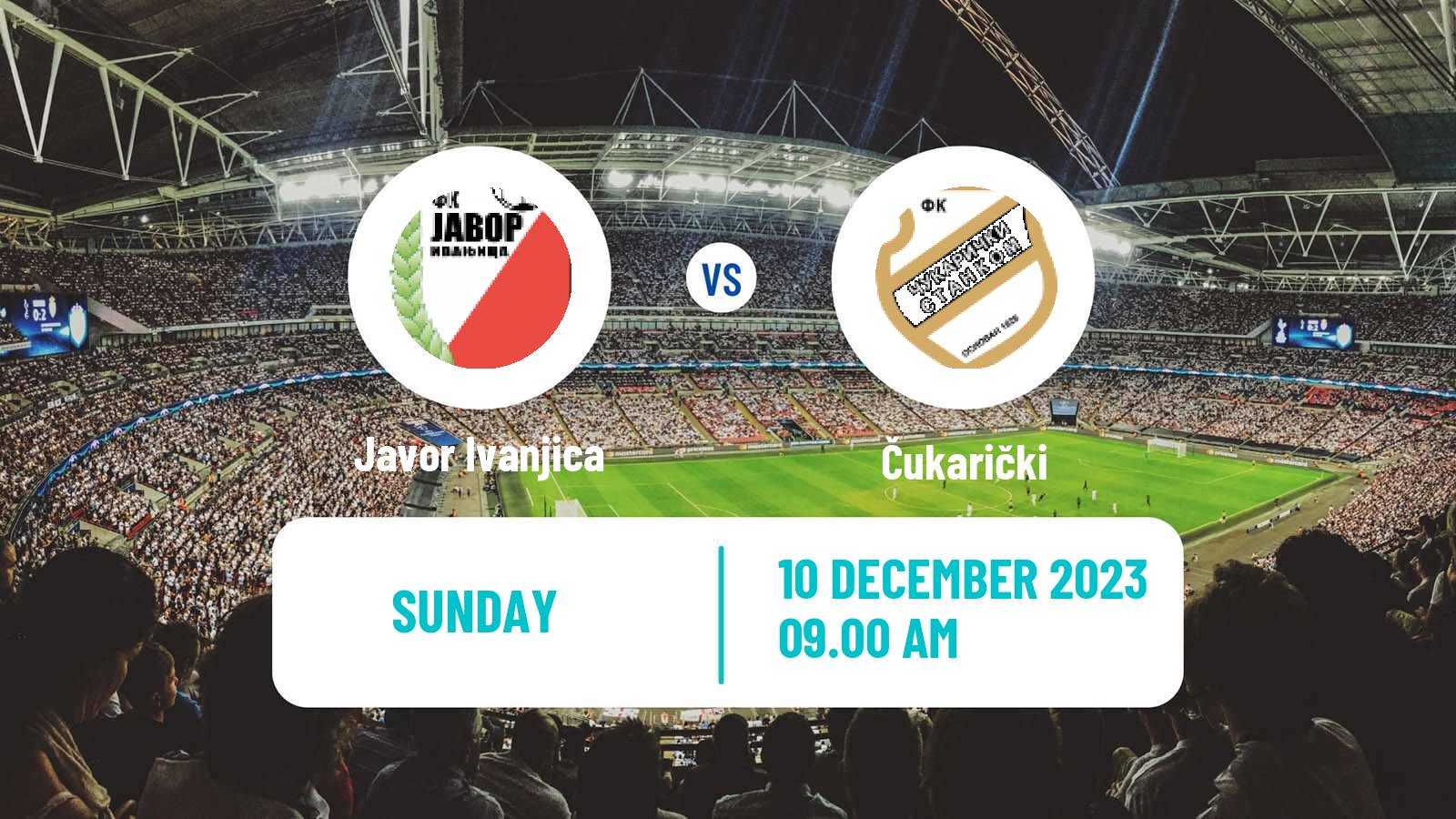 Soccer Serbian Superliga Javor Ivanjica - Čukarički
