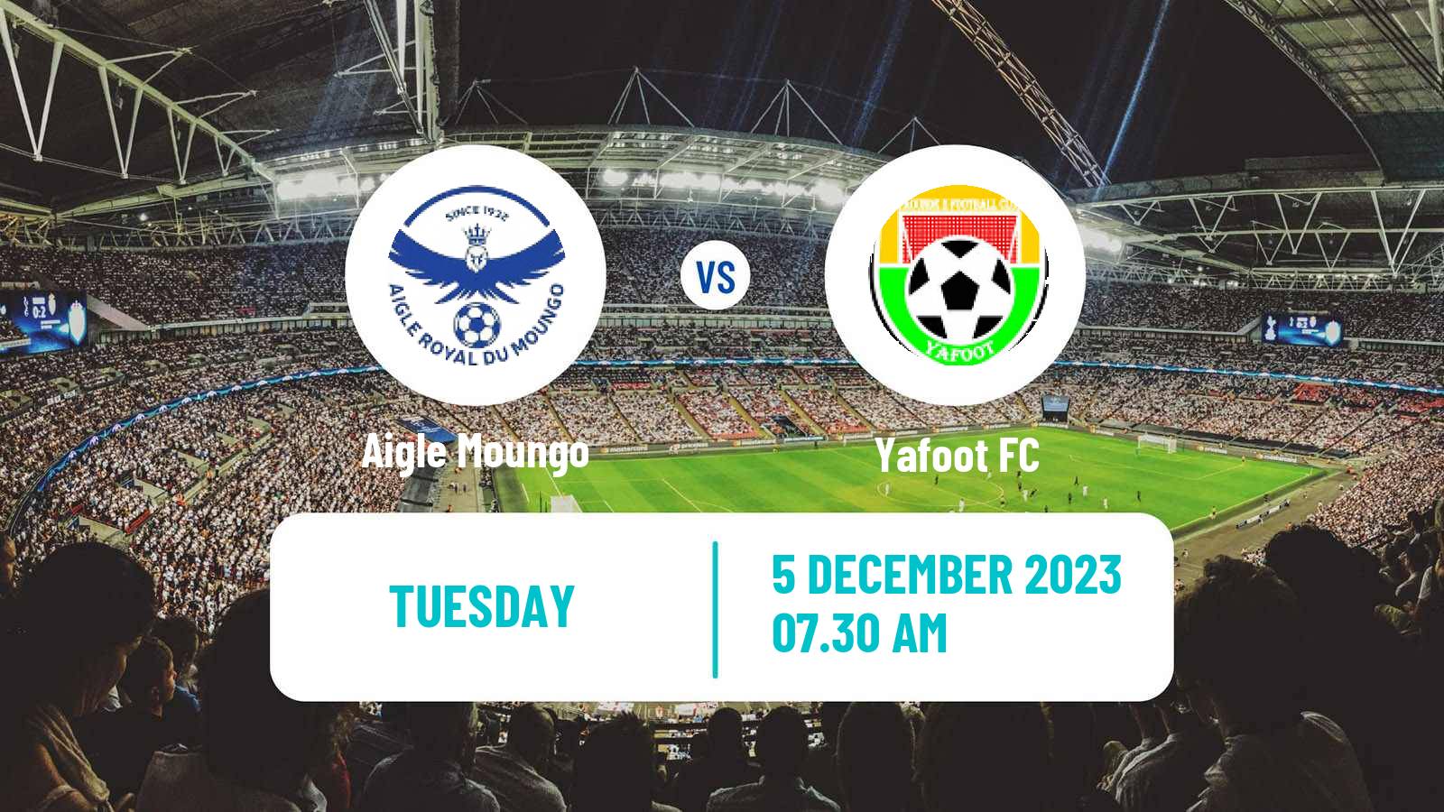Soccer Cameroon Elite Two Aigle Moungo - Yafoot