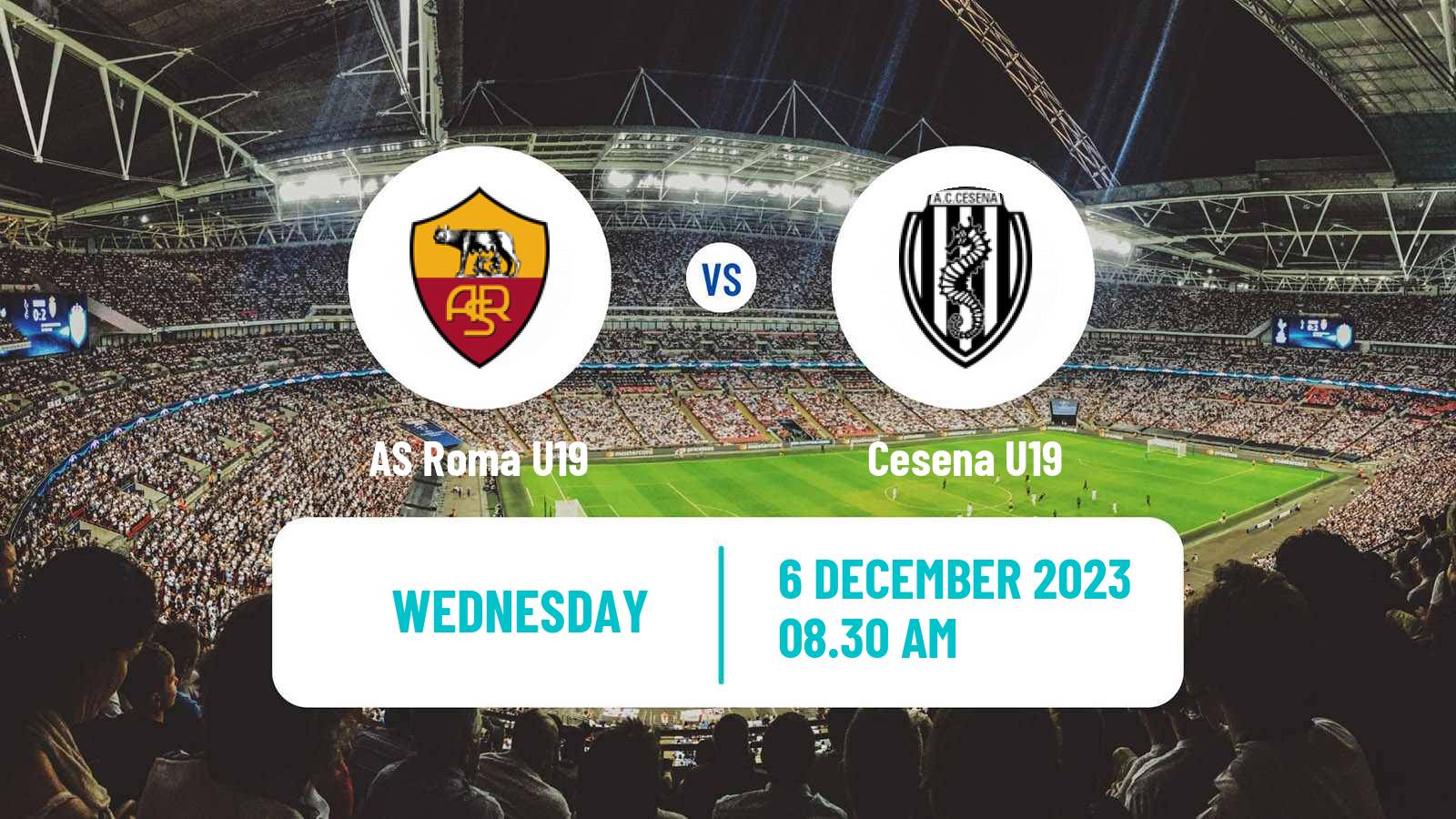 Soccer Coppa Italia Primavera Roma U19 - Cesena U19