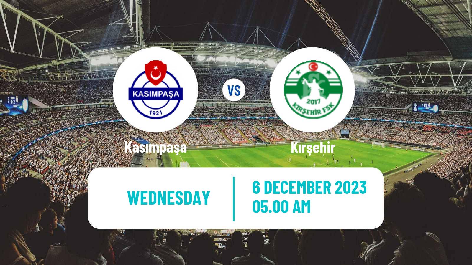 Soccer Turkish Cup Kasımpaşa - Kırşehir