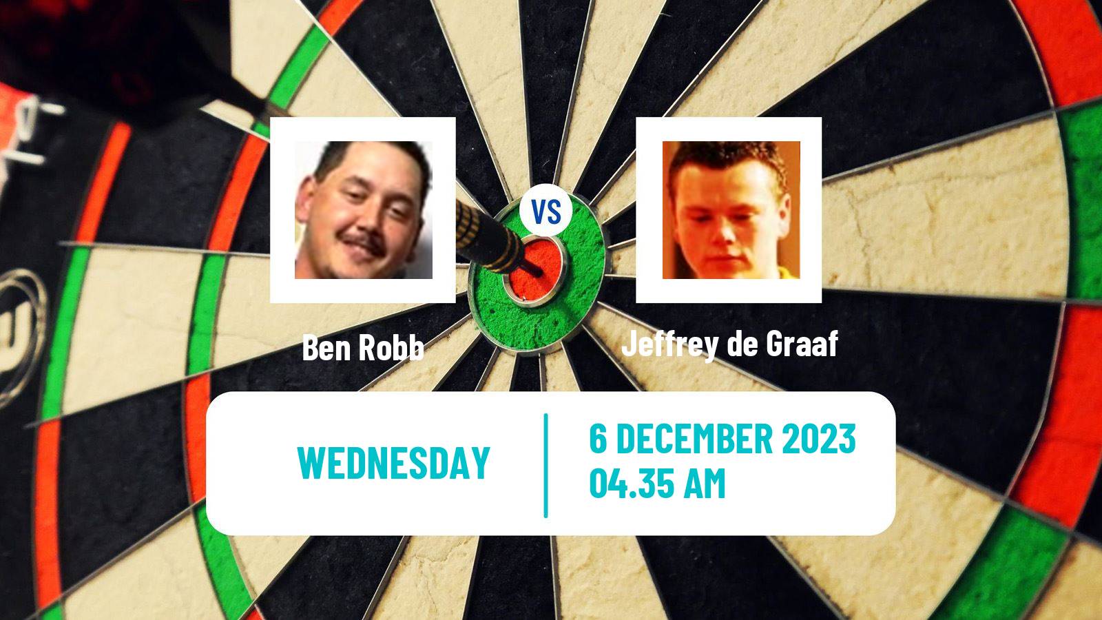 Darts Modus Super Series Ben Robb - Jeffrey de Graaf