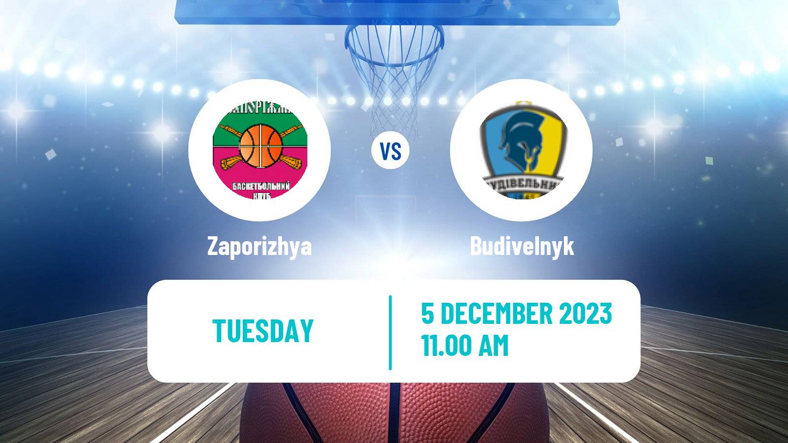 Basketball Ukrainian FBU Super League Zaporizhya - Budivelnyk
