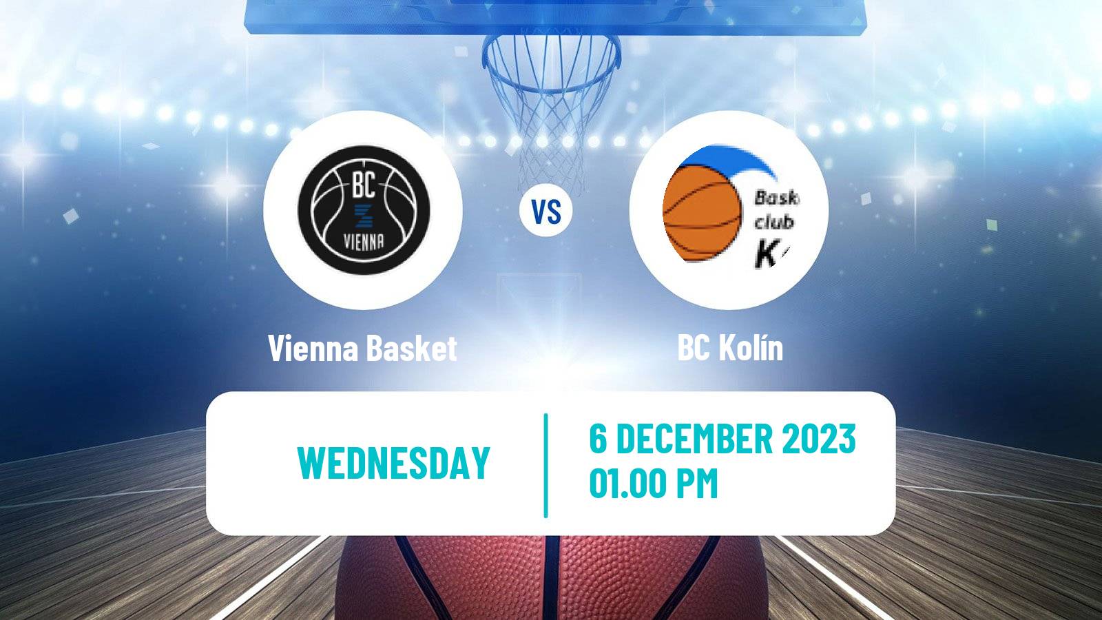 Basketball Alpe Adria Cup Vienna Basket - Kolín