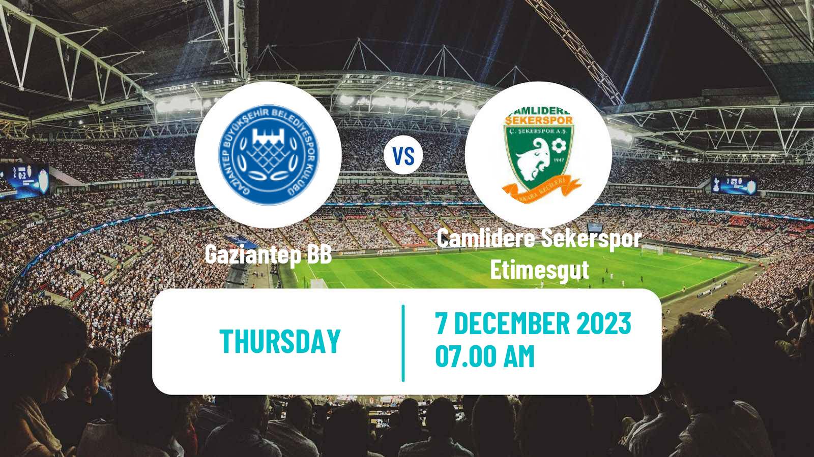 Soccer Turkish Cup Gaziantep - Etimesgut