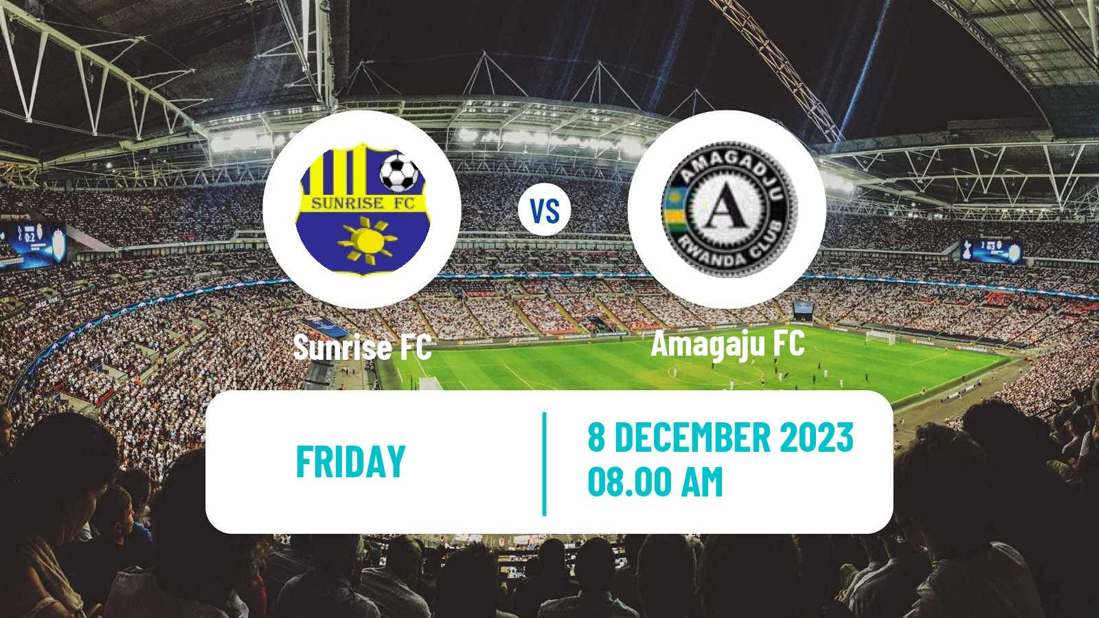 Soccer Rwanda Premier League Sunrise - Amagaju