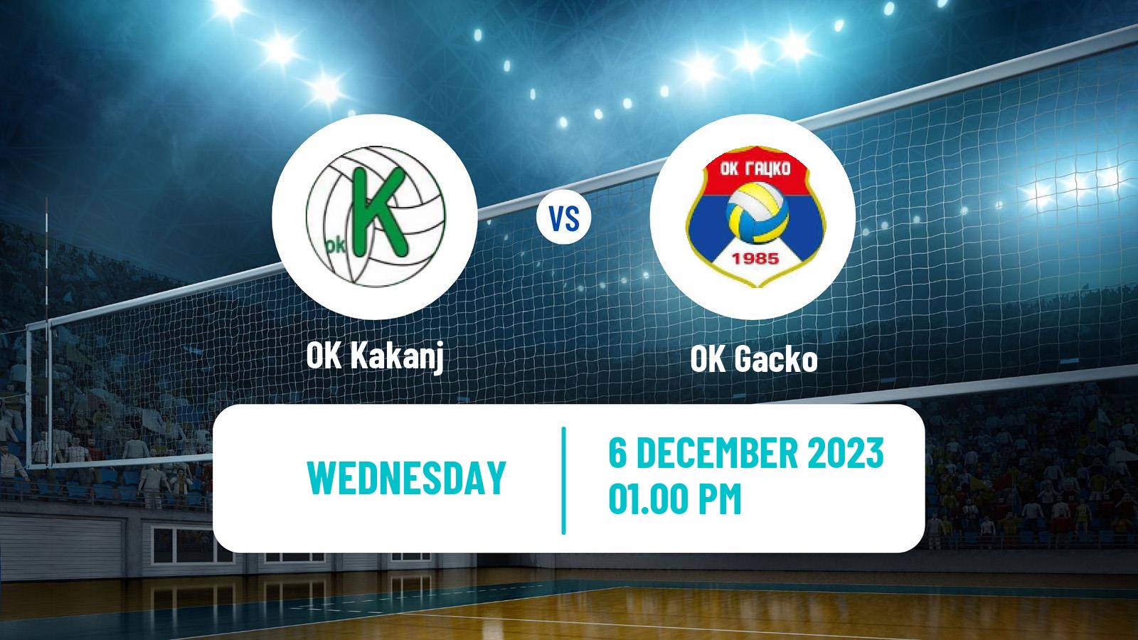 Volleyball Bosnian Premijer Liga Volleyball Kakanj - Gacko