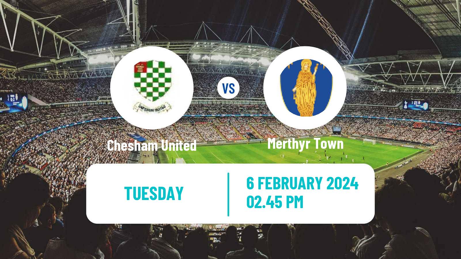 Soccer English Southern League South Division Chesham United - Merthyr Town