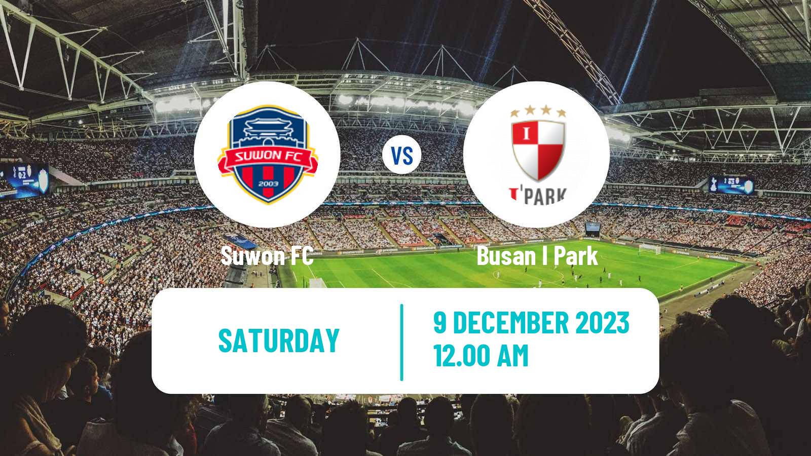 Soccer South Korean K-League 1 Suwon - Busan I Park
