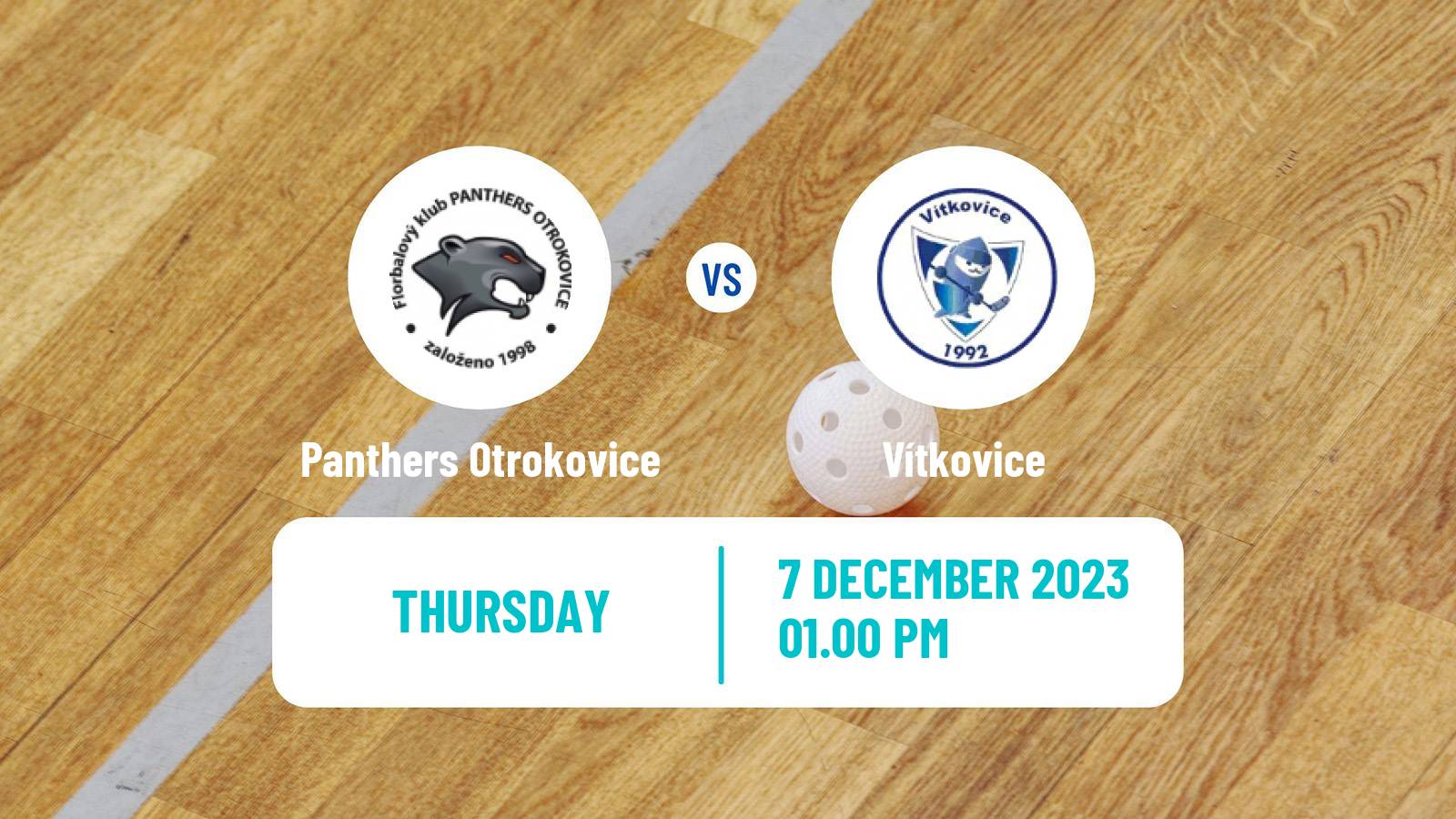 Floorball Czech Cup Floorball Panthers Otrokovice - Vítkovice
